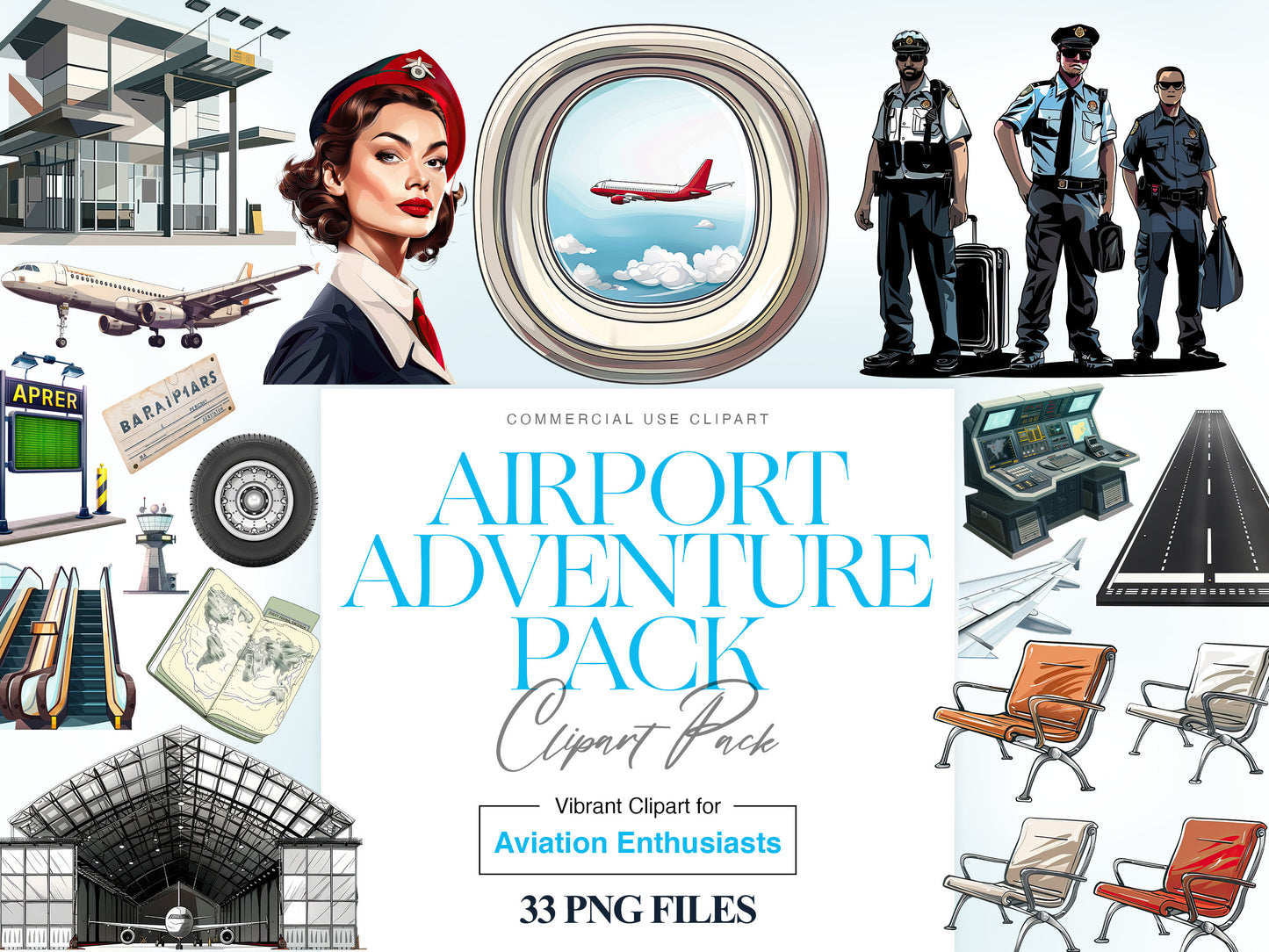 Airport Clipart
