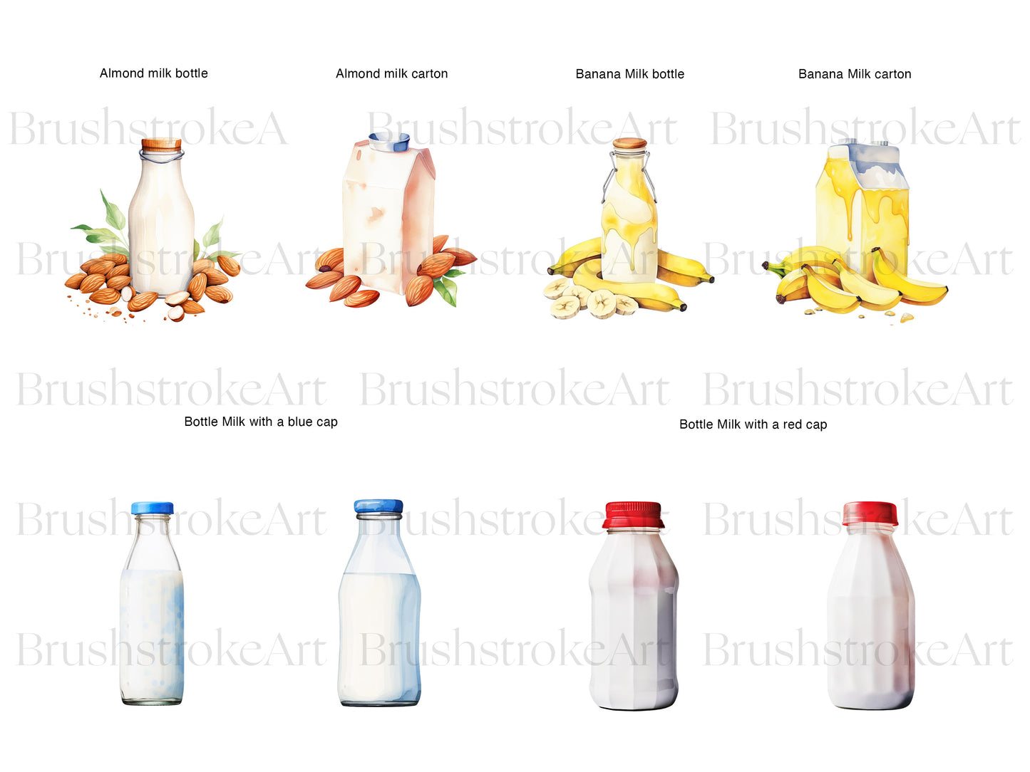 Almond Milk PNG