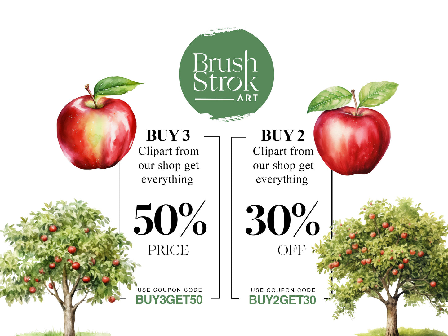 Red Apple Clipart, Apple Tree, Green Apple, Fruit Clipart