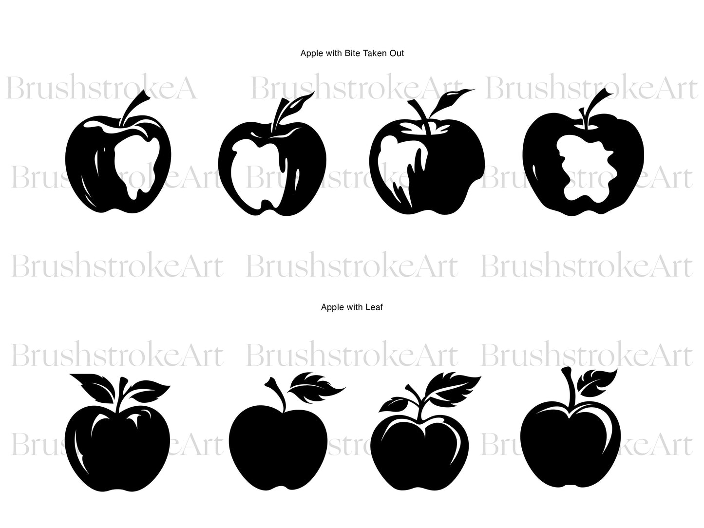 Apple Silhouette