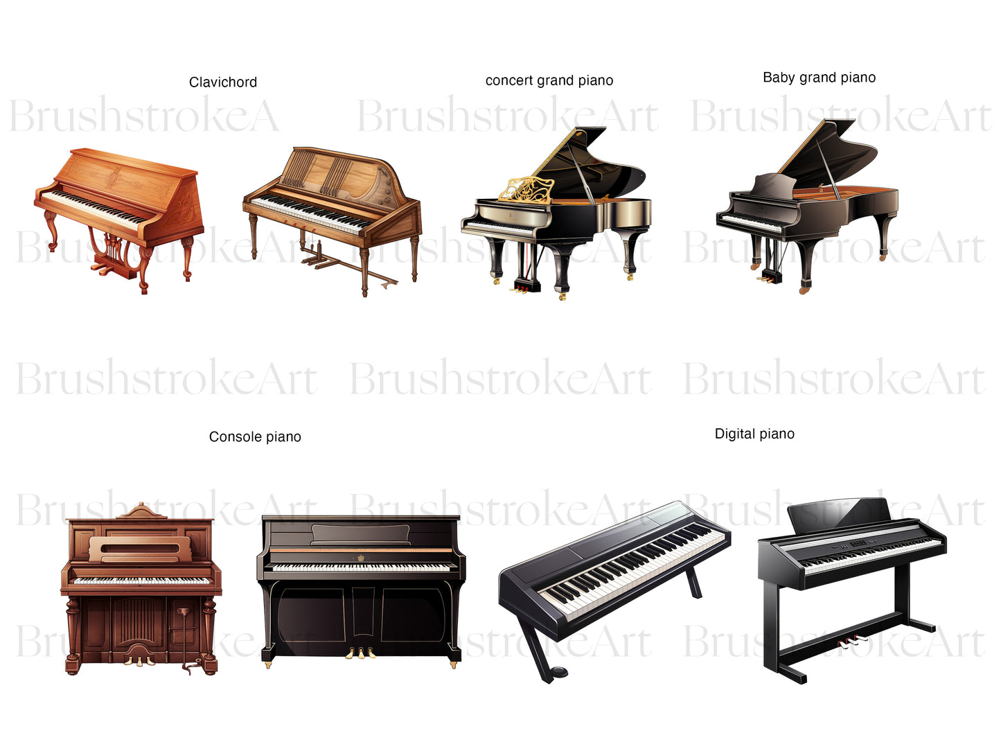 Baby Grand Piano