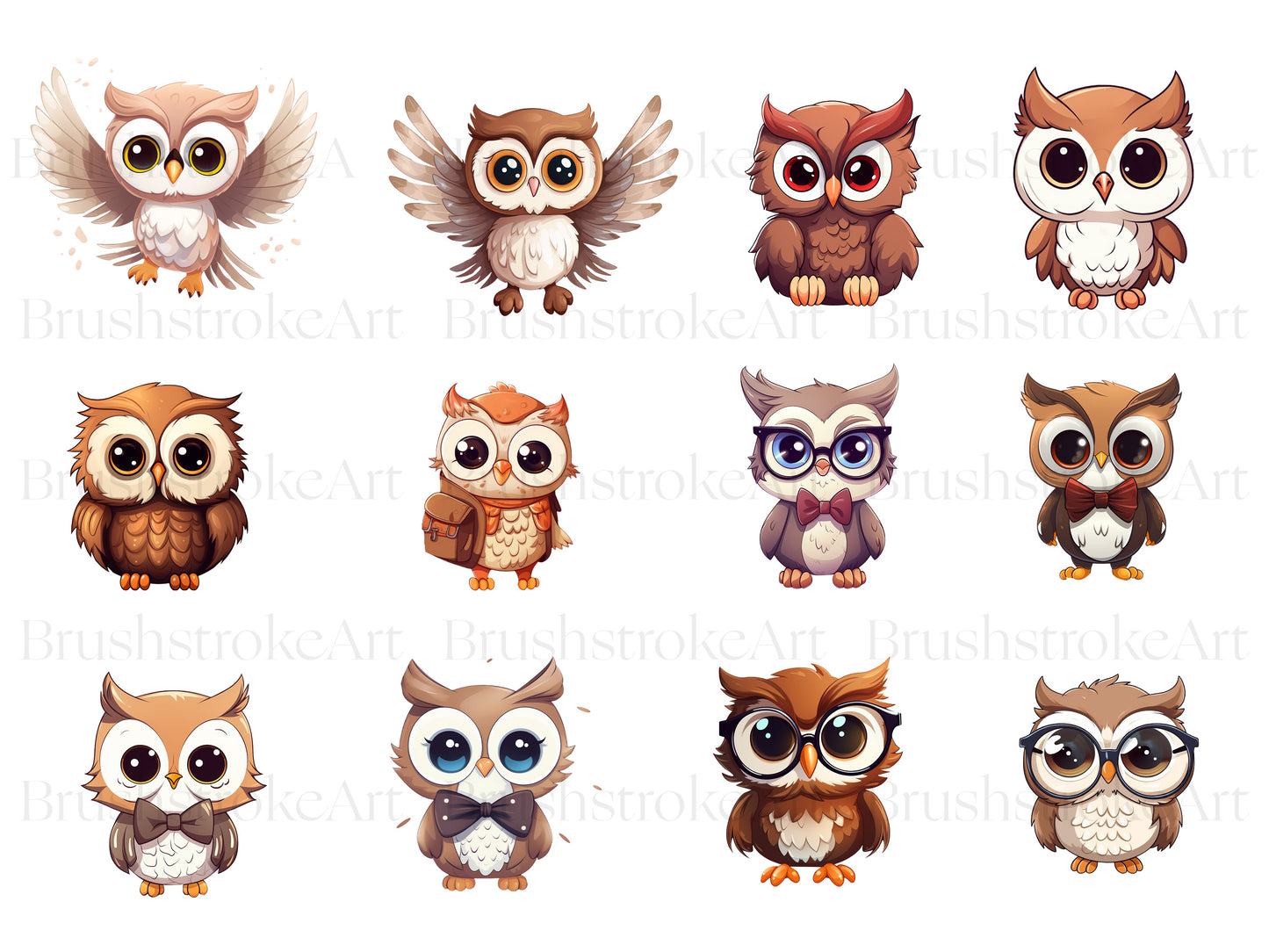 Baby Owl PNG