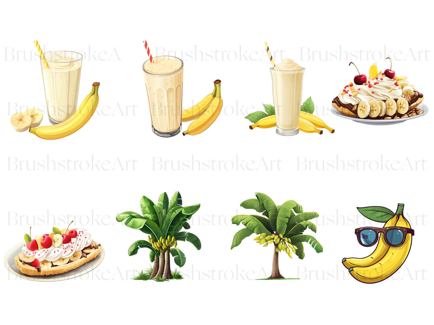 Banana Tree Clipart