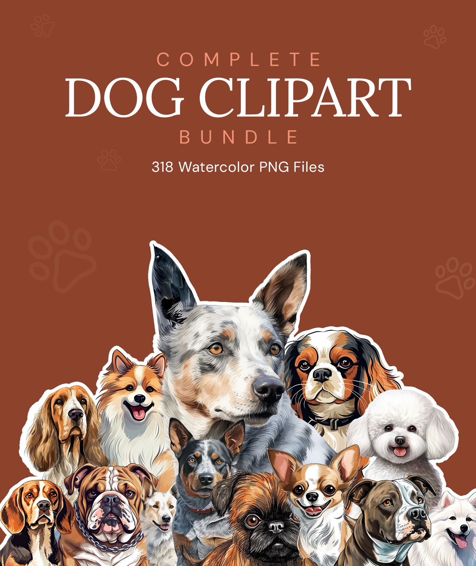 Dog Clipart Bundle