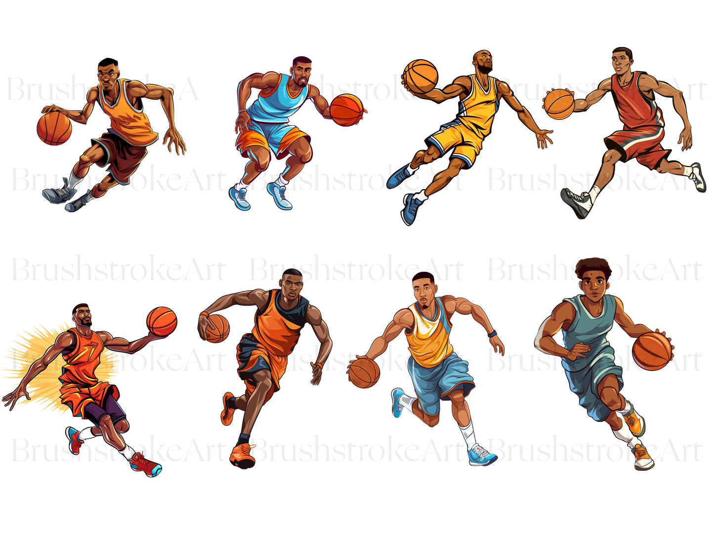 Basketball Poses