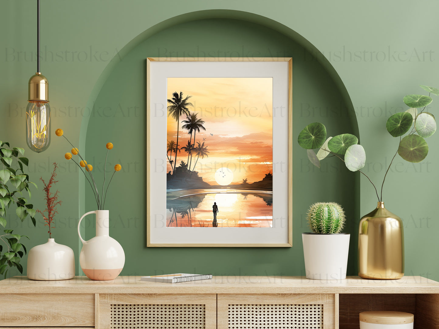 Beach sunset