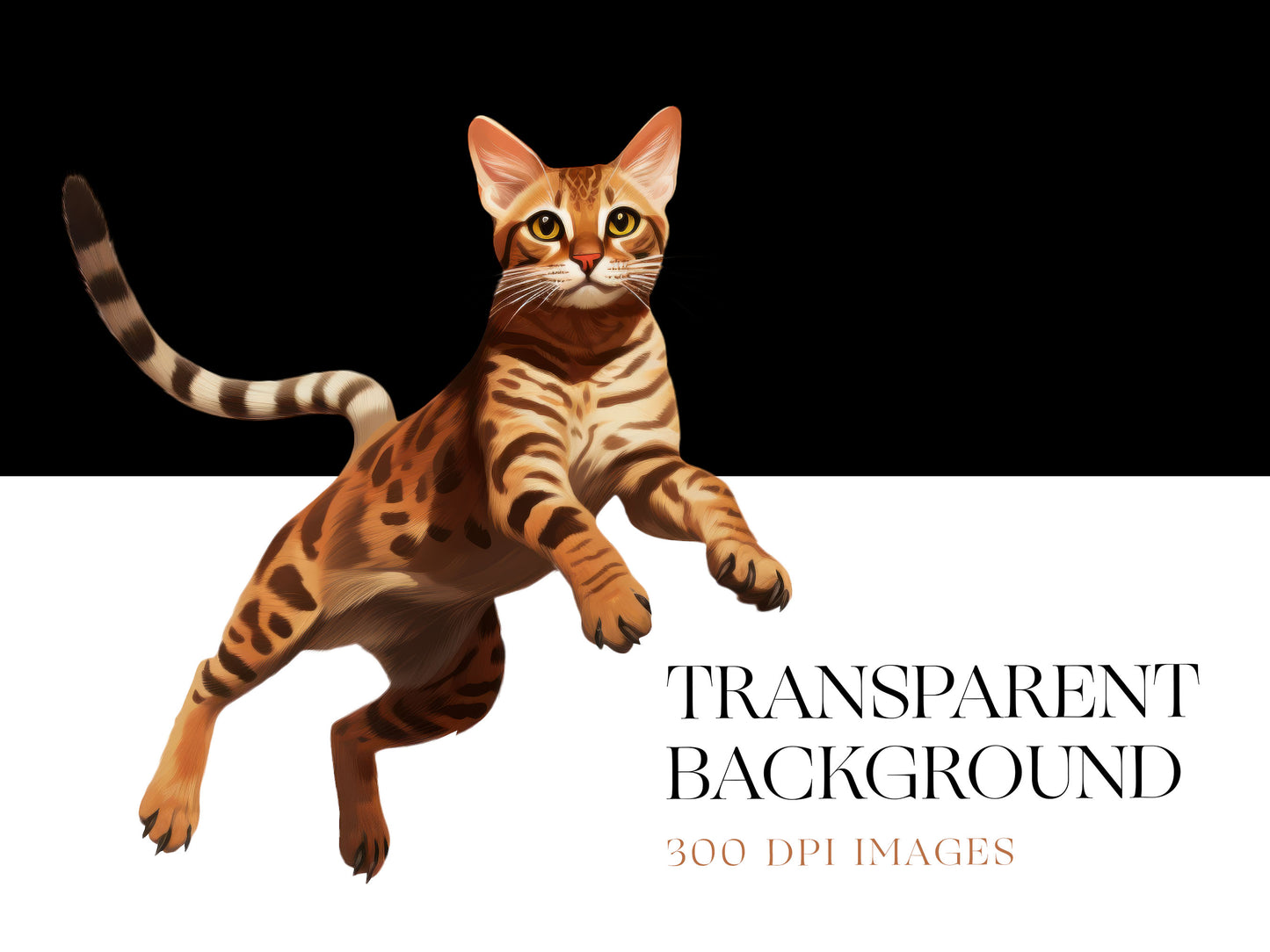 Bengal Cat PNG