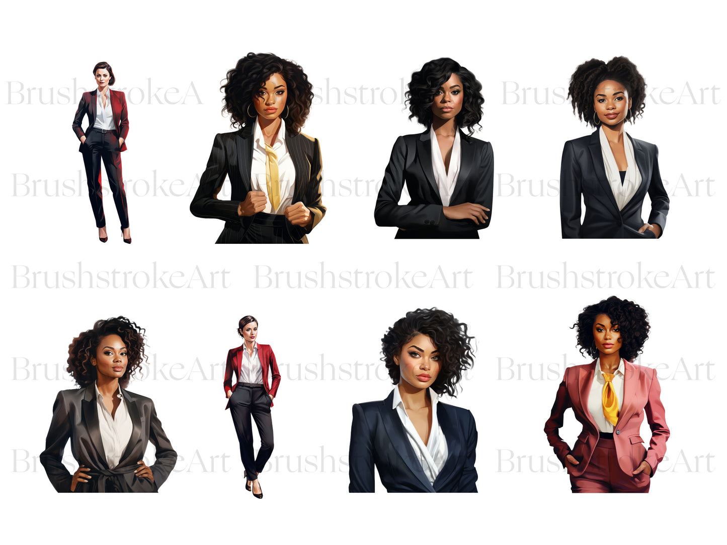 Black Woman Clipart