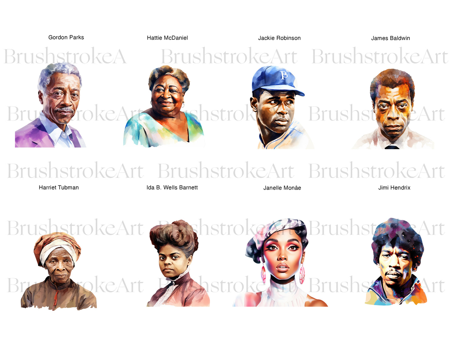 Black Woman Clipart