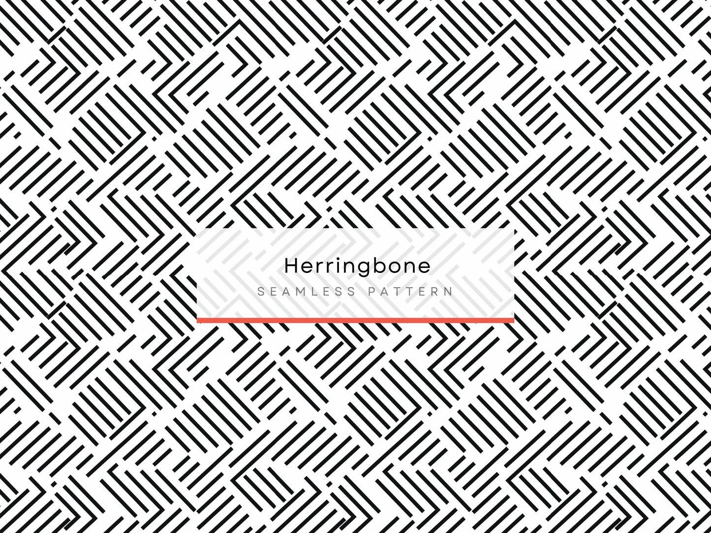 Black and white geometric design