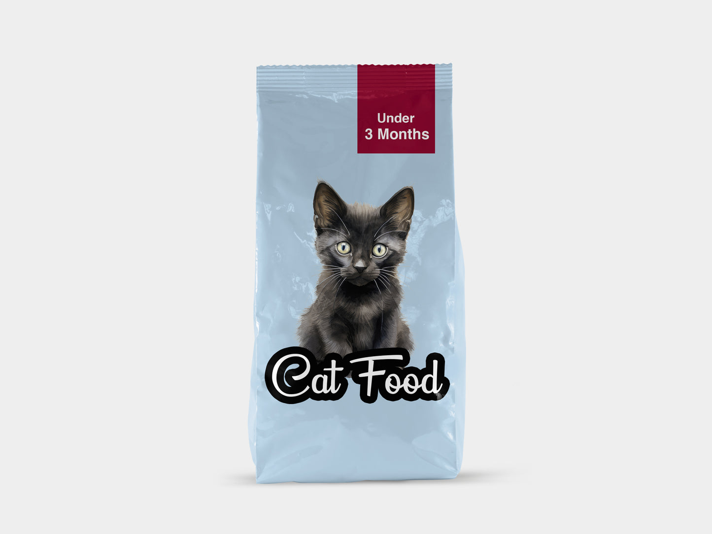 Black kitten clipart