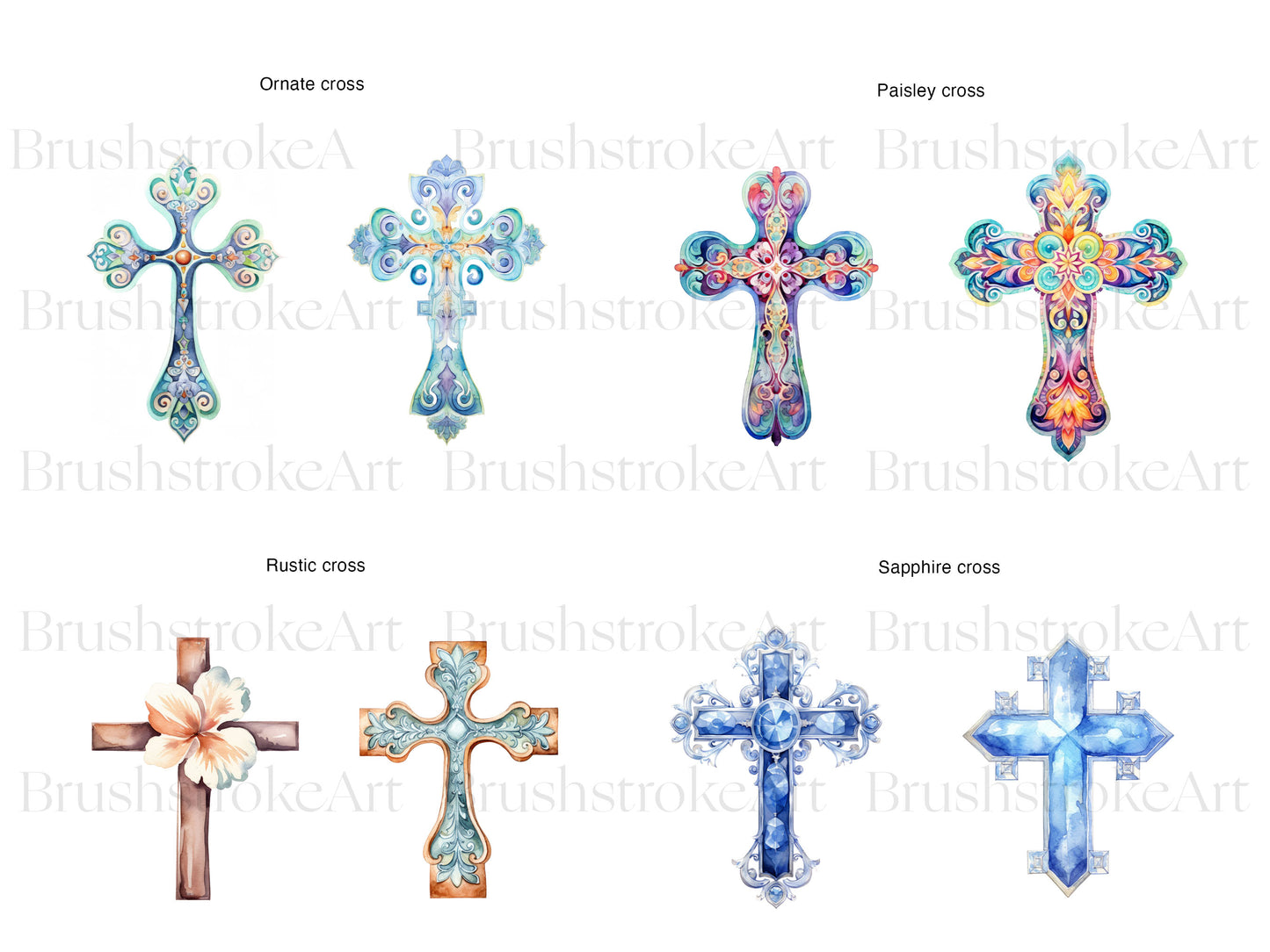 Blue Cross Clipart