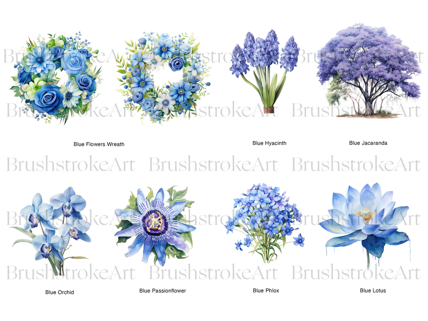 Blue Wildflowers