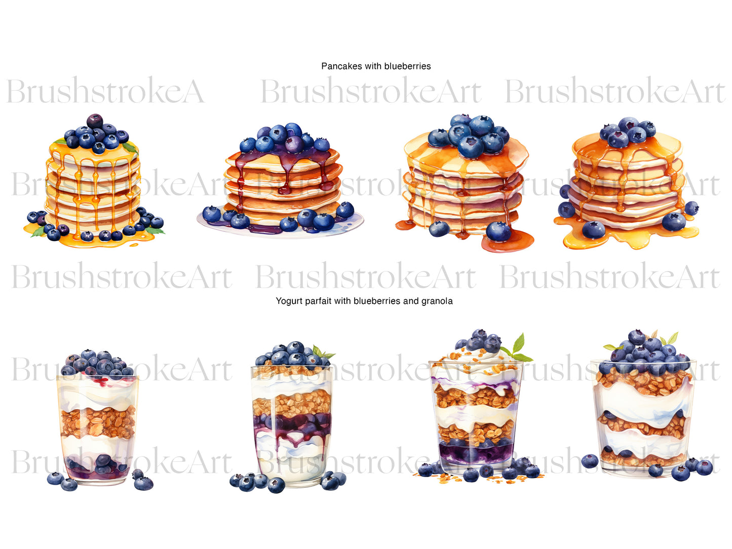 Blueberry Stickers
