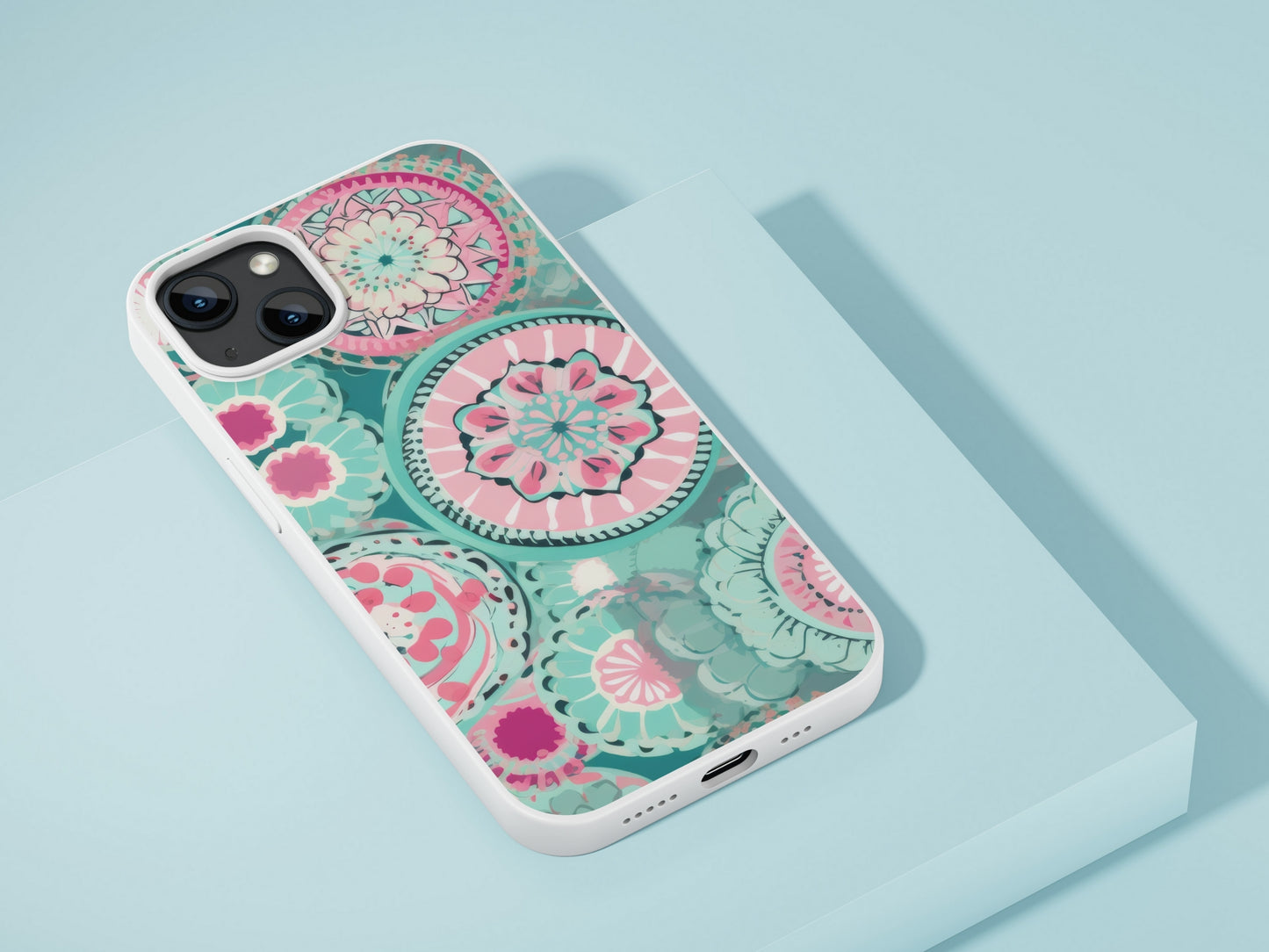 Boho art pattern