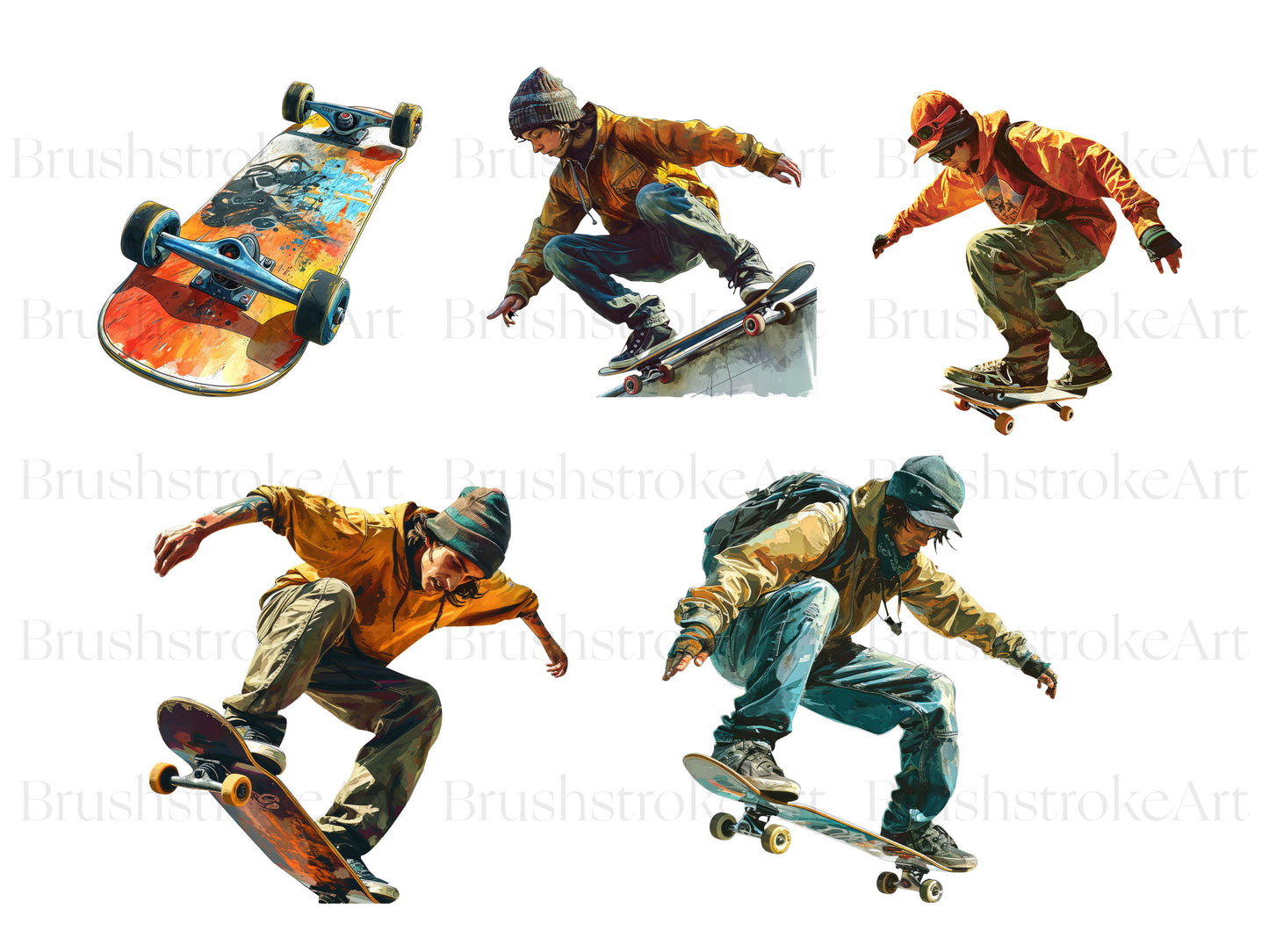 Boy Skateboarding
