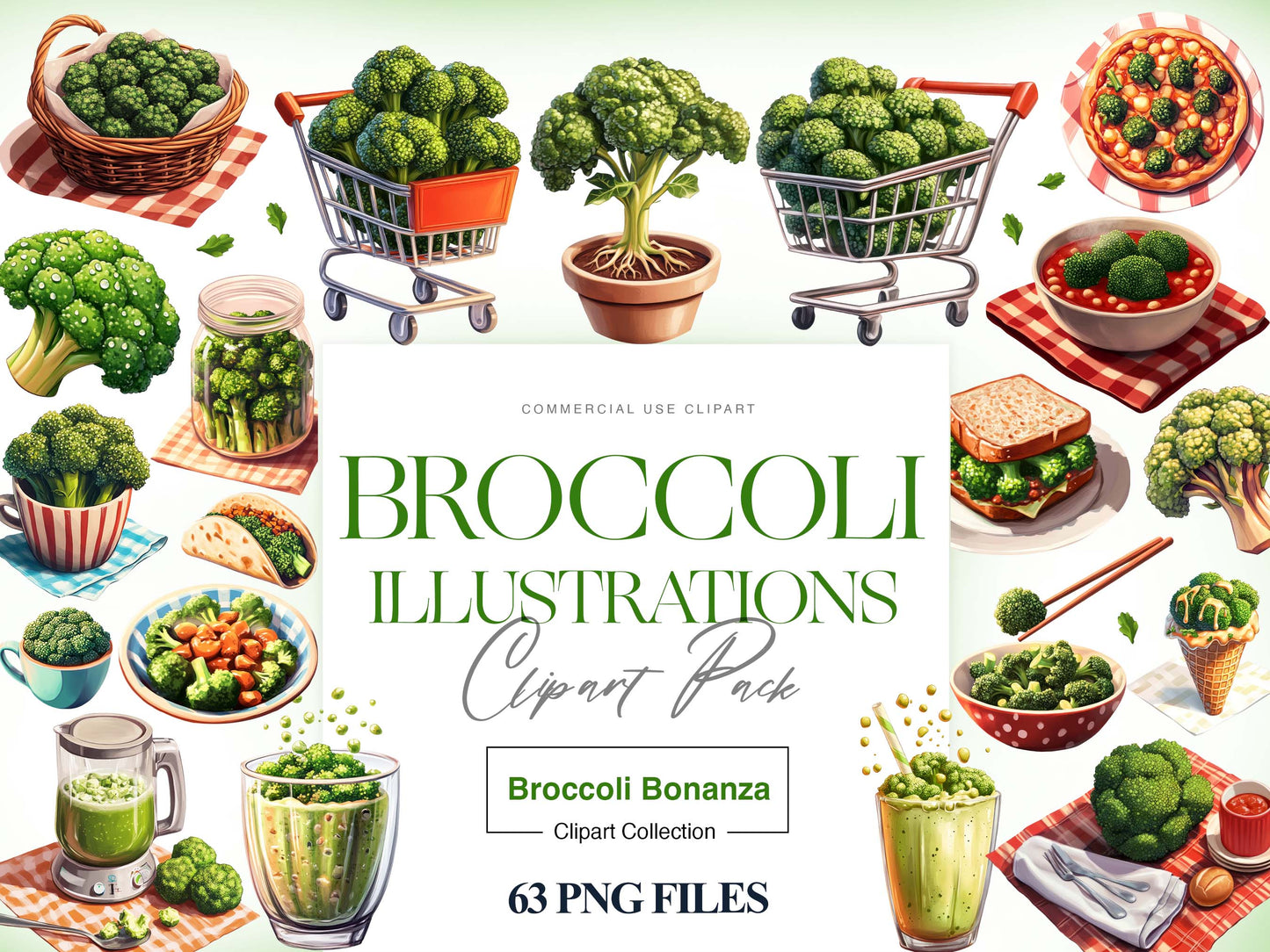 Broccoli Clipart