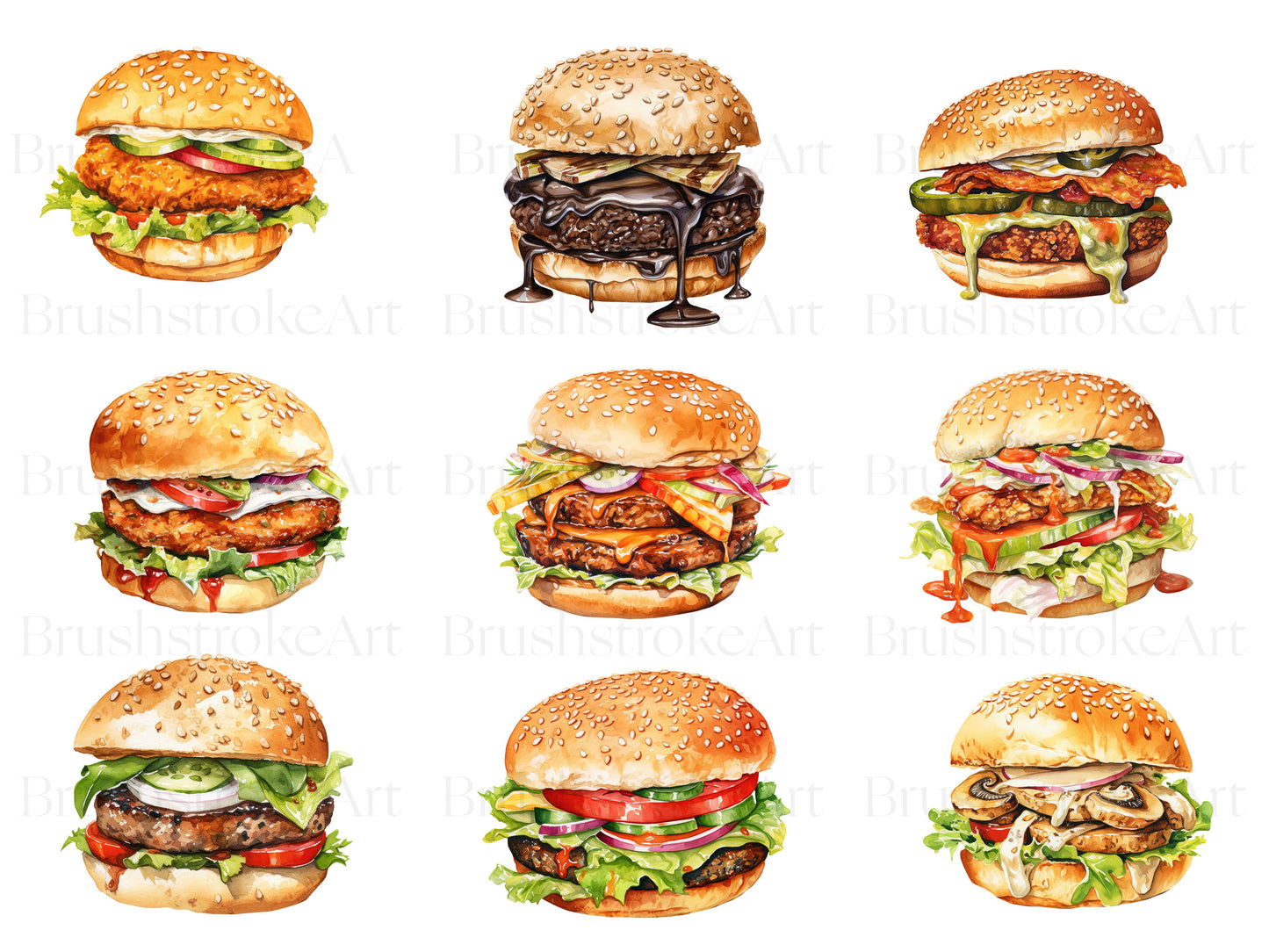 Burger art