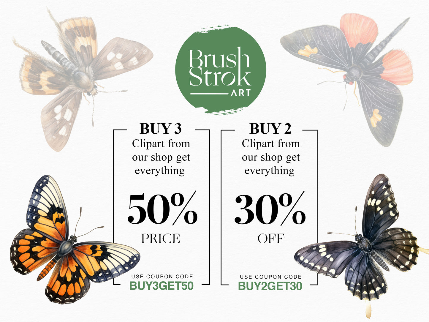 Butterflies Clipart