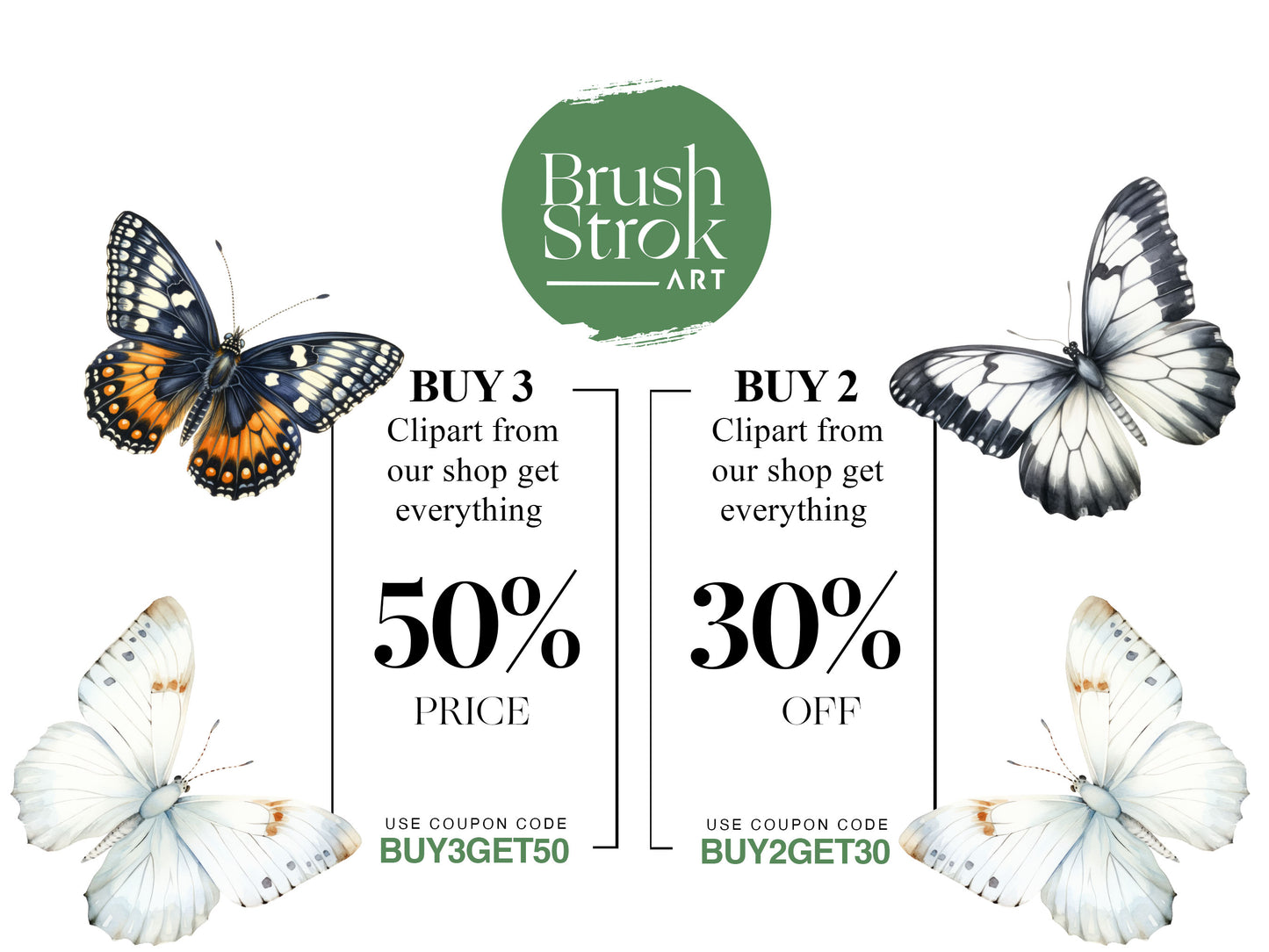 Butterflies Clipart