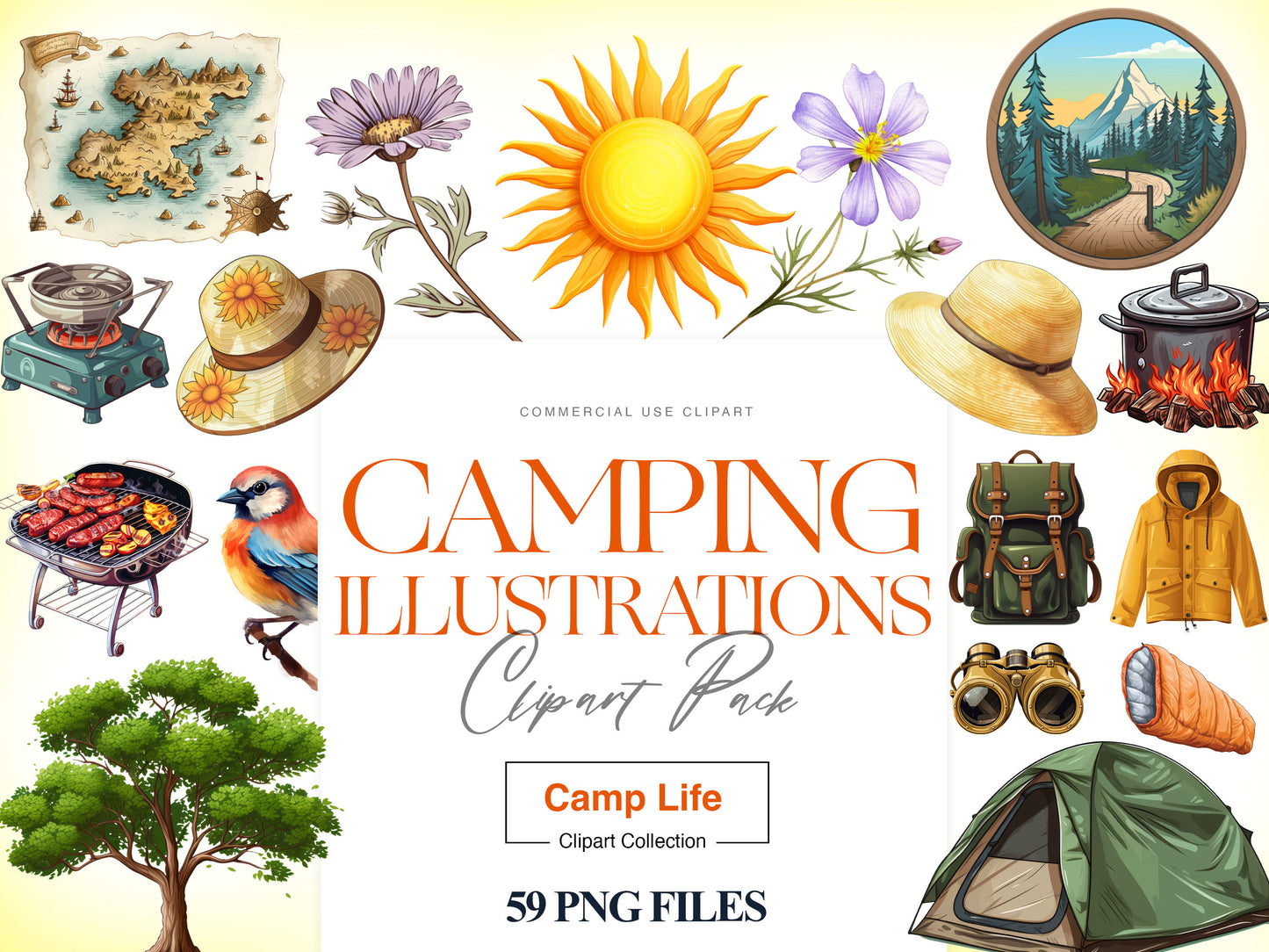 Camping Clipart