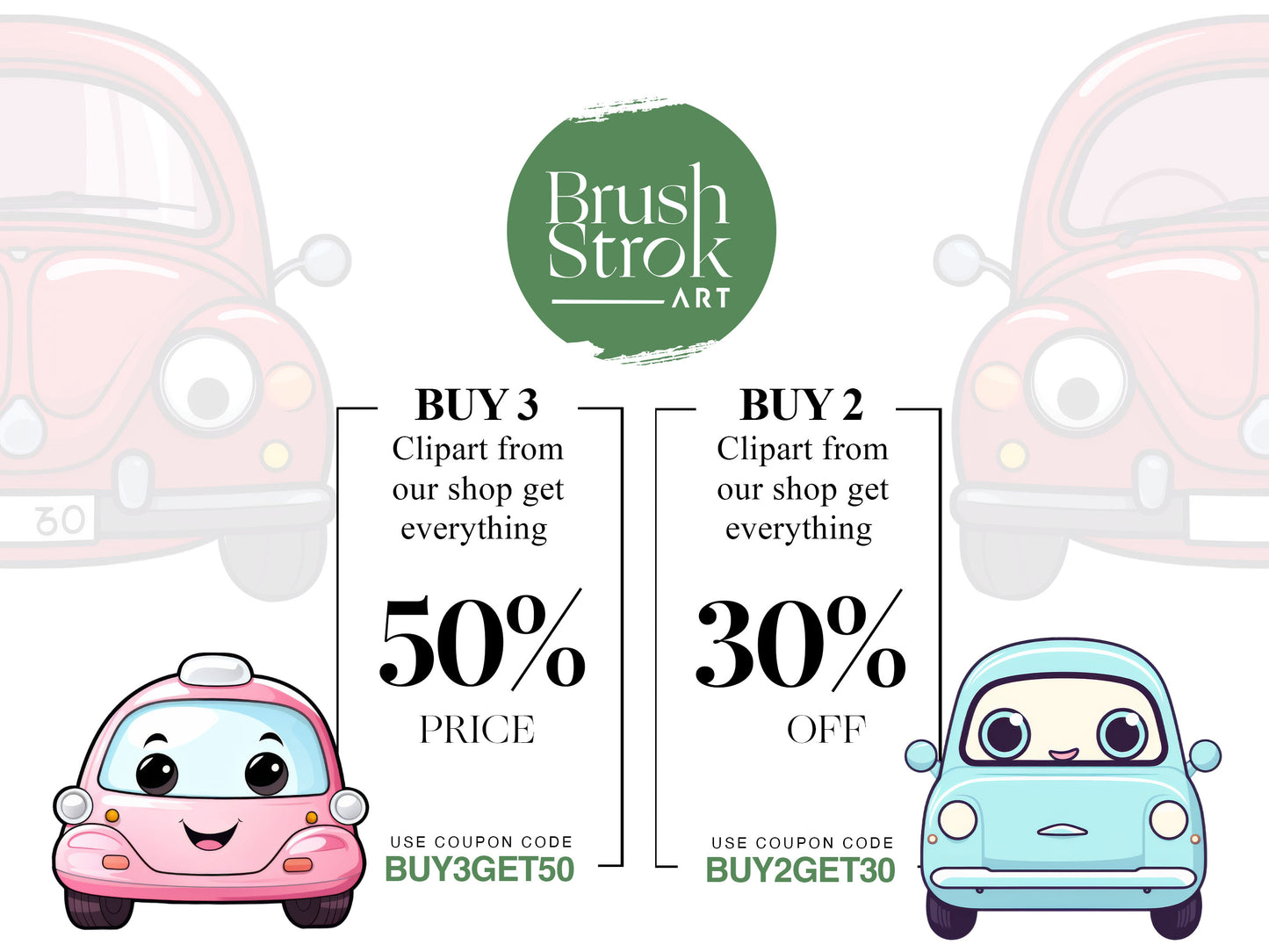 Cartoon Cars Clipart