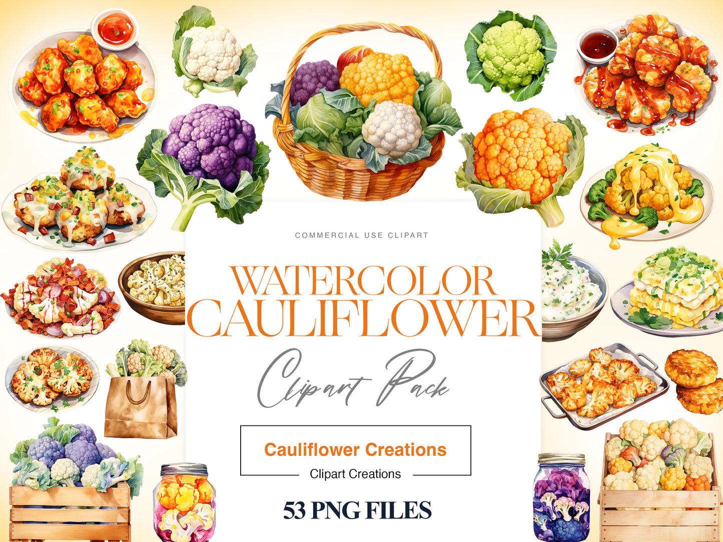 Cauliflower Clipart