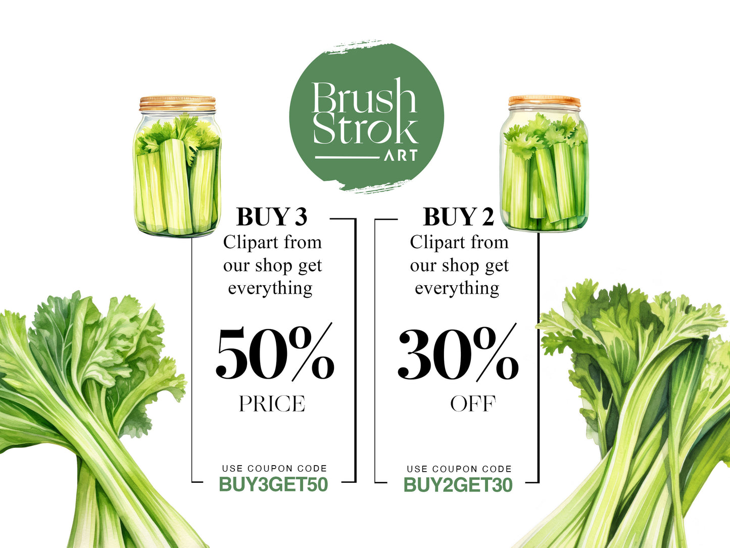 Celery Illustration