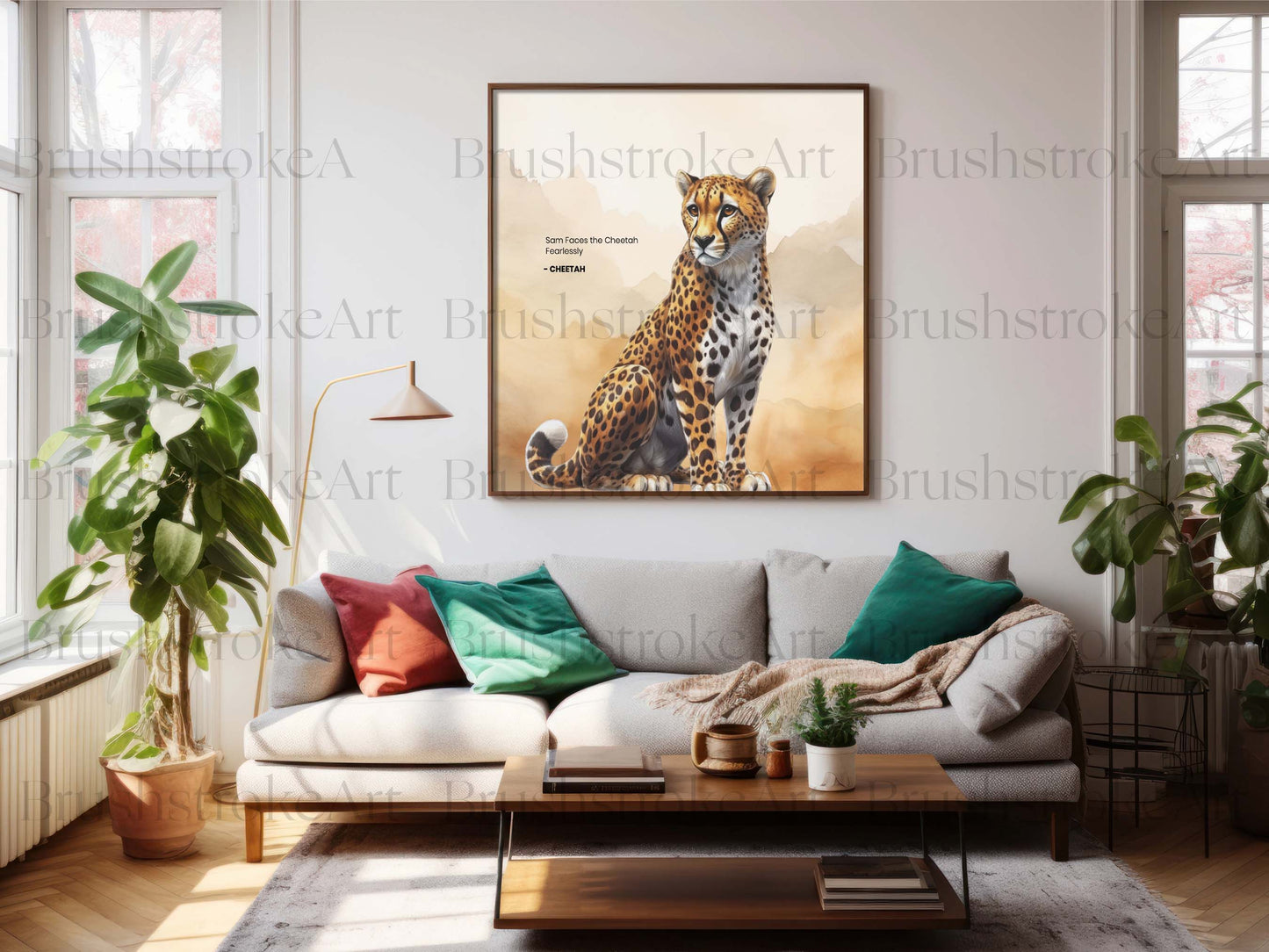 Cheetah Wall Art
