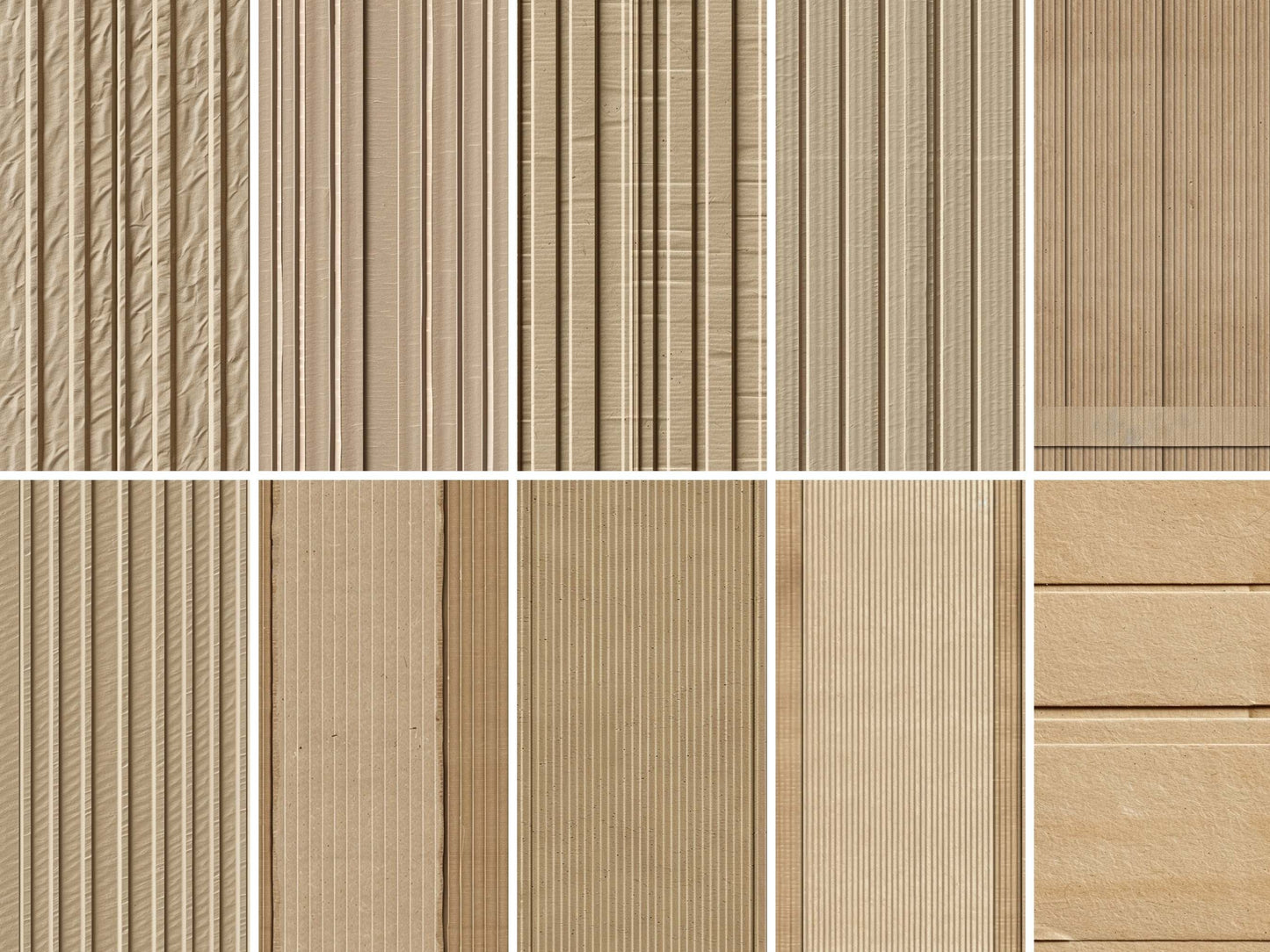 Clean card board textures