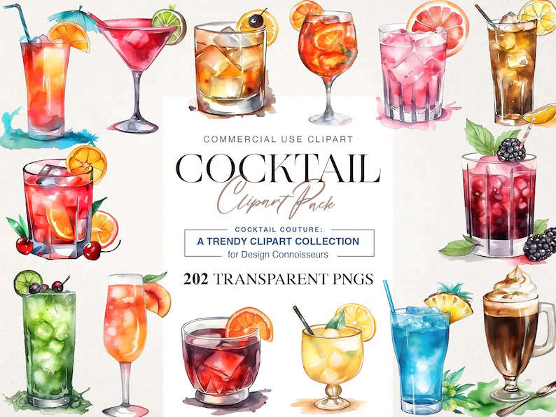 Cocktail Clipart