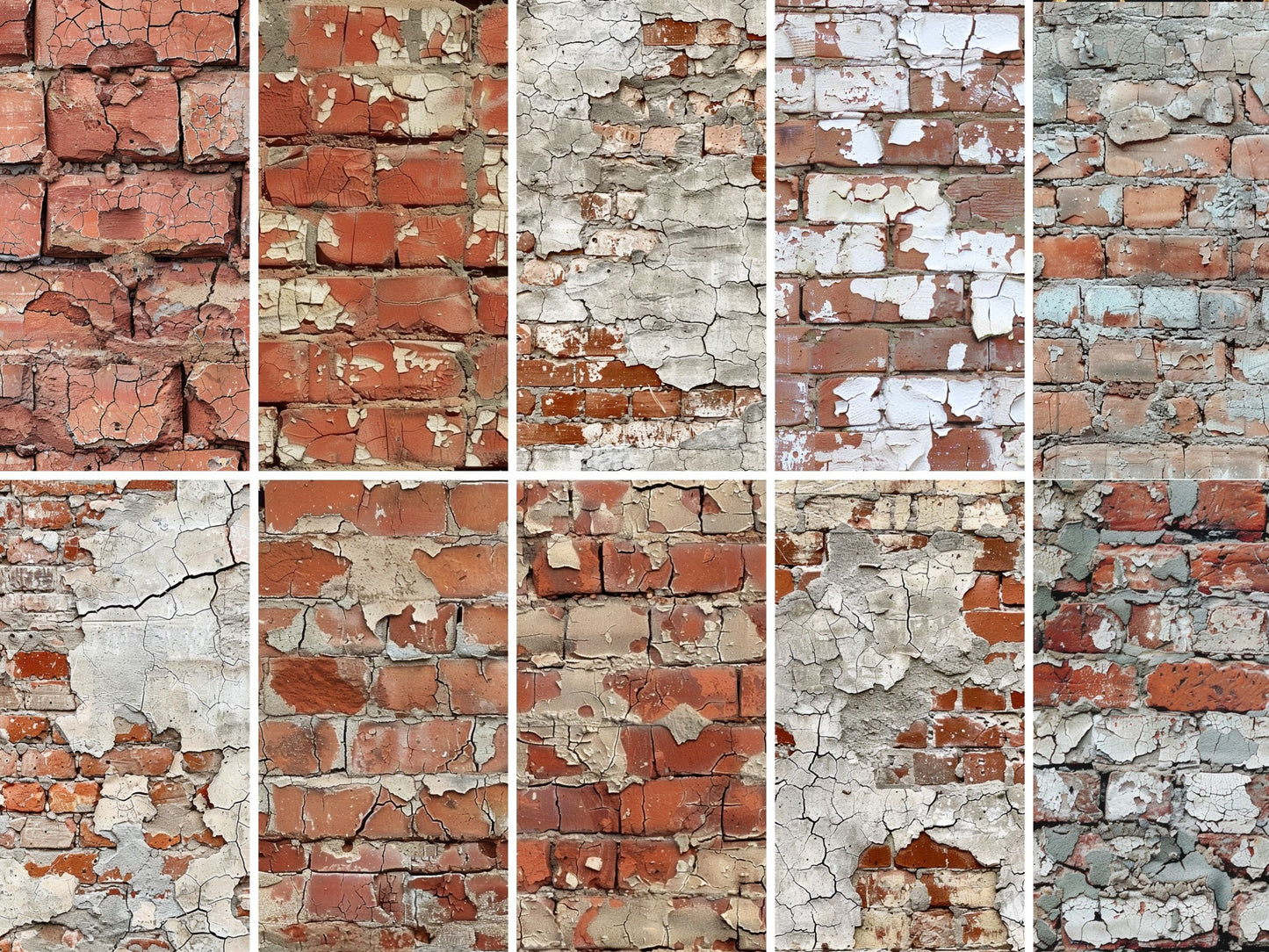 Cracked concrete background