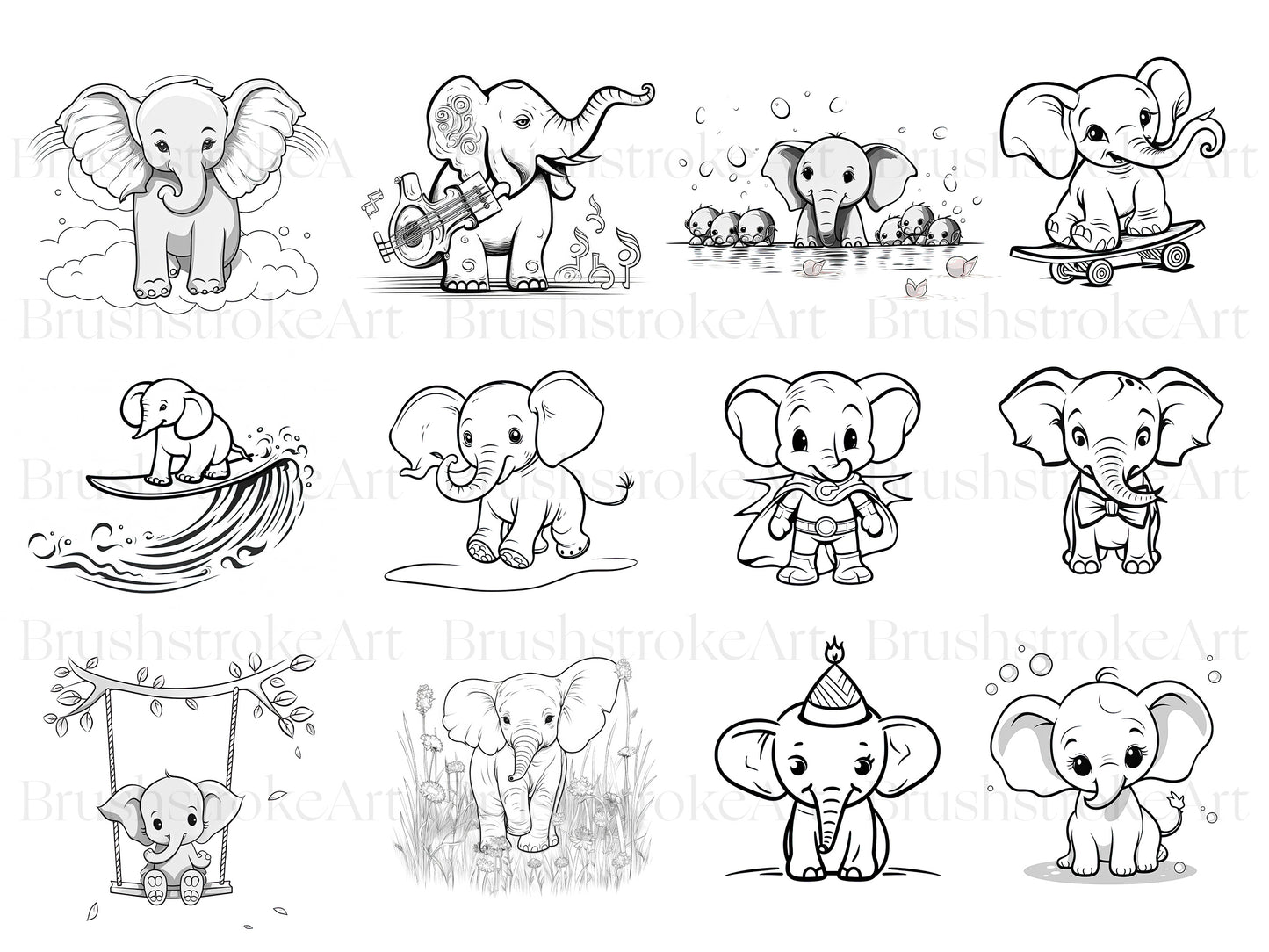 Cute Baby Elephant