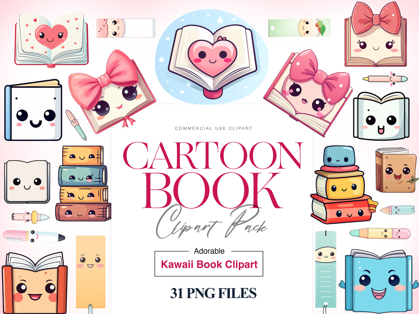 Cute Book Clipart