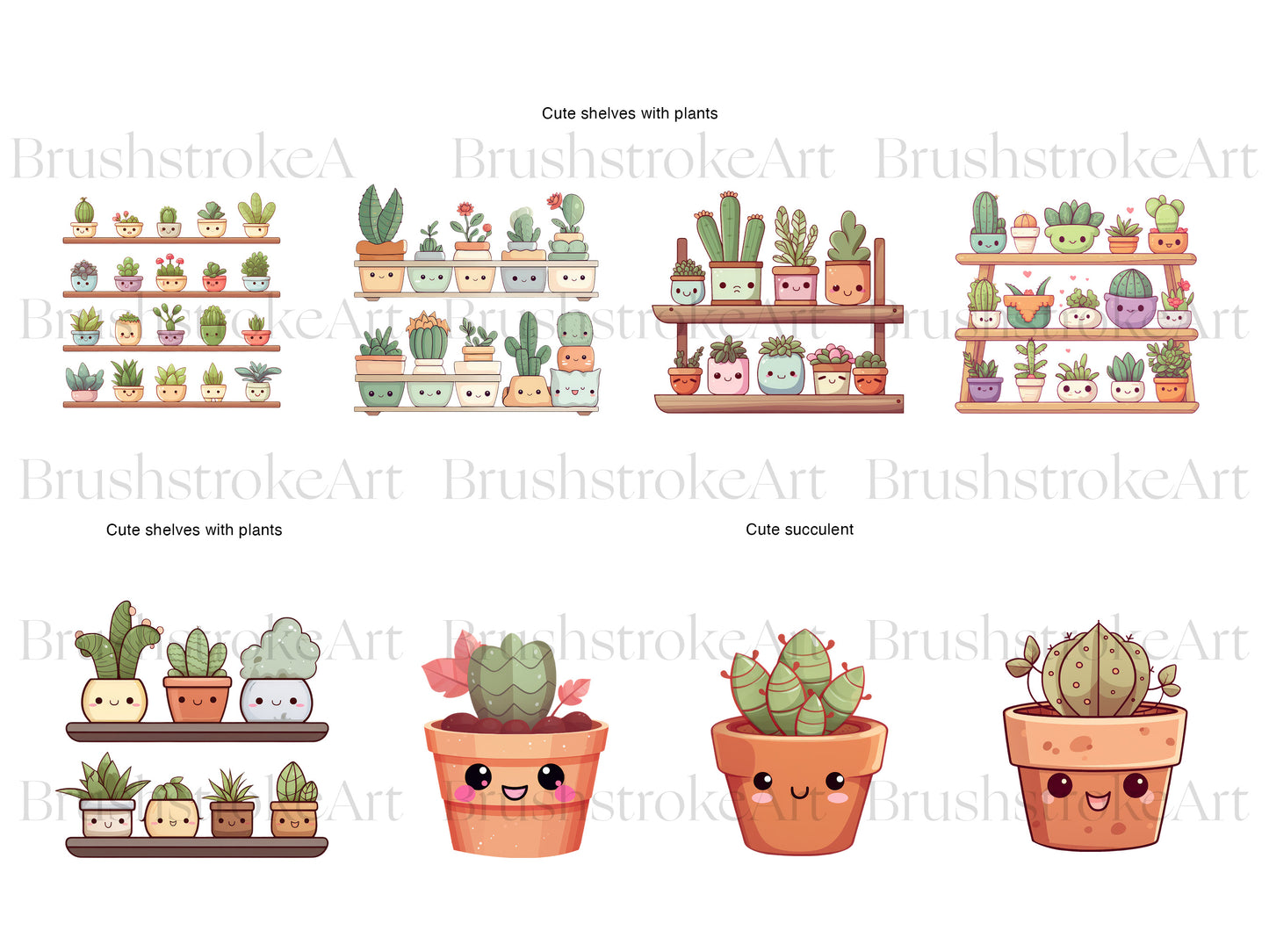 Cute Cactus Clipart