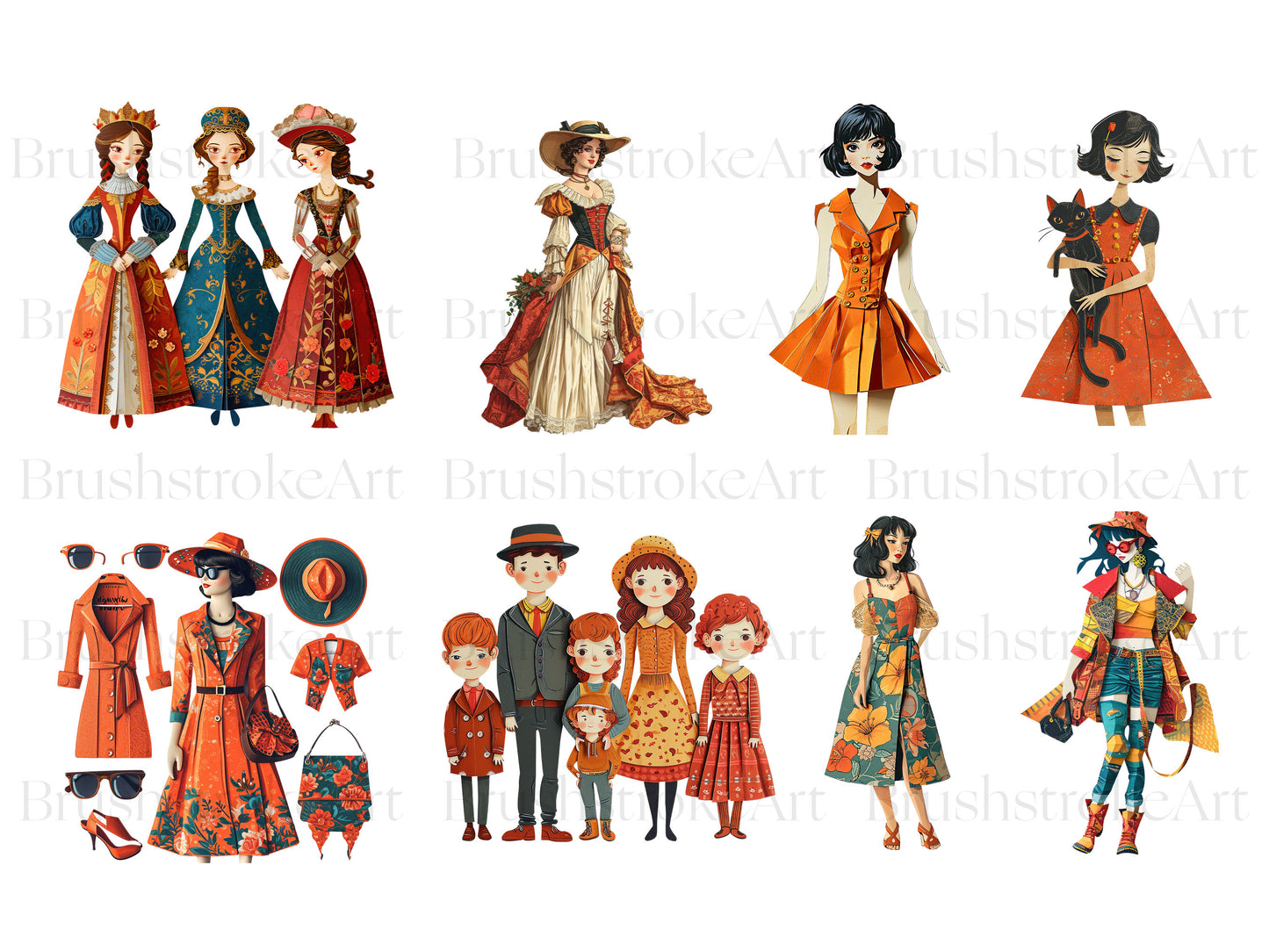Cute Doll Clipart