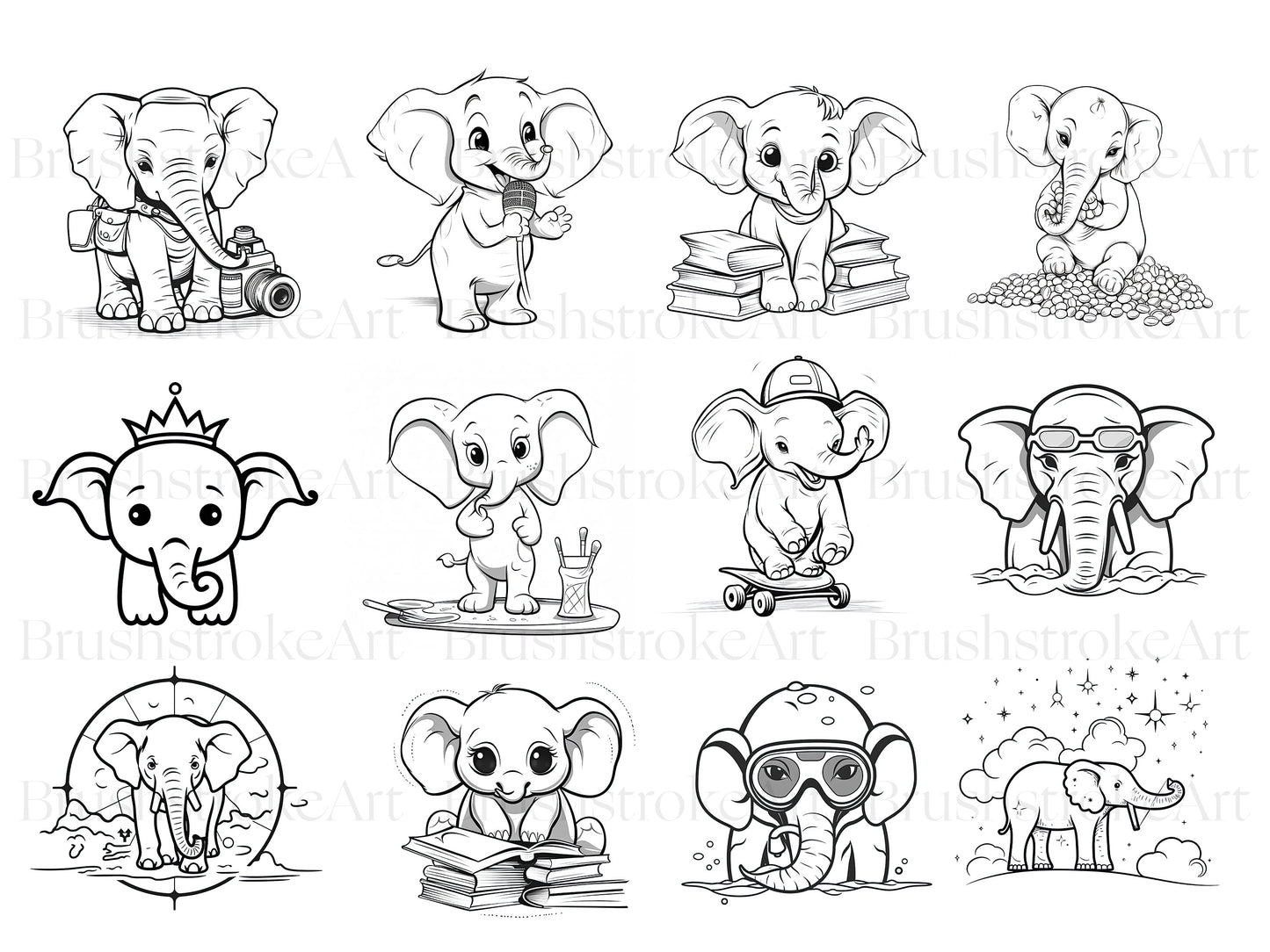 Cute Elephant Girl