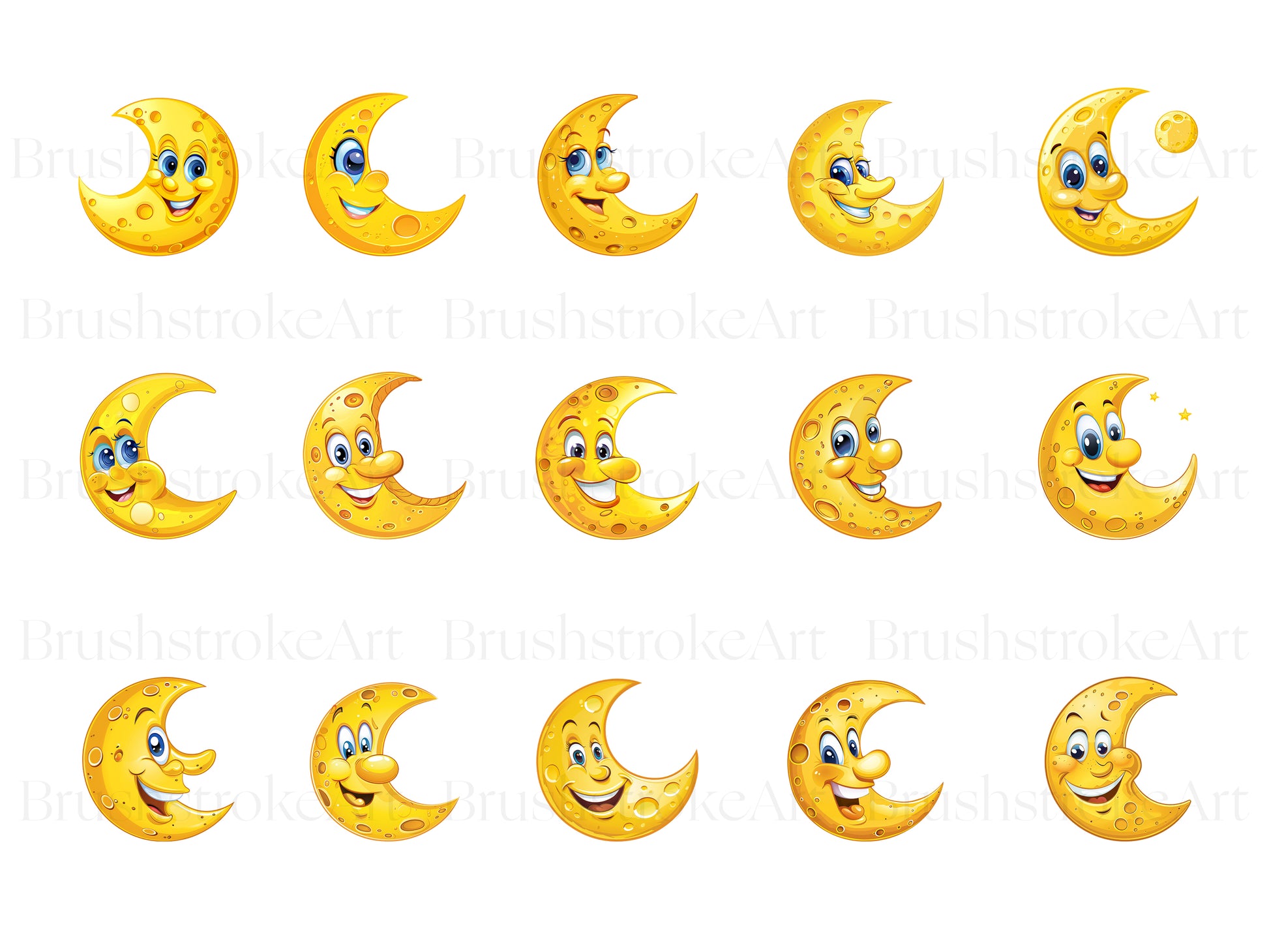 Cute Moons