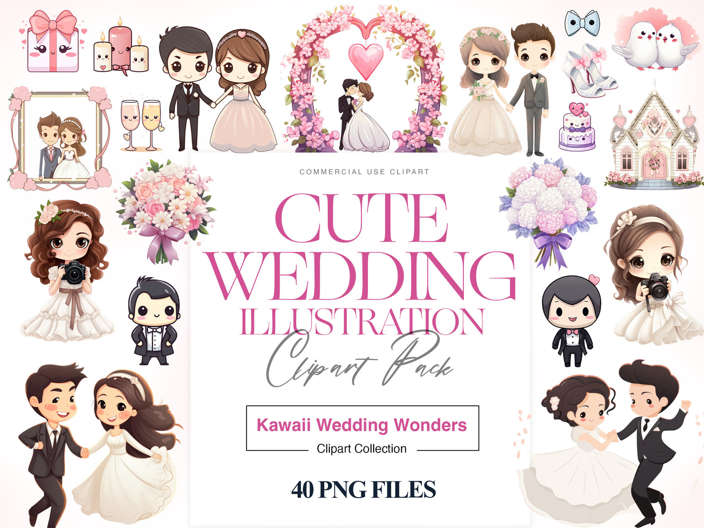 Cute Wedding Clipart