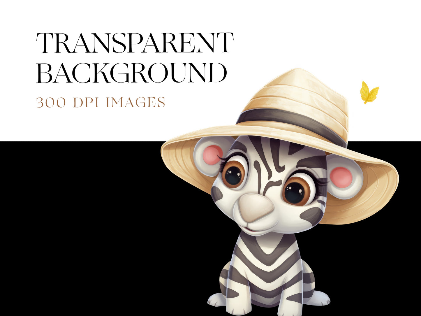 Cute Zebra PNG