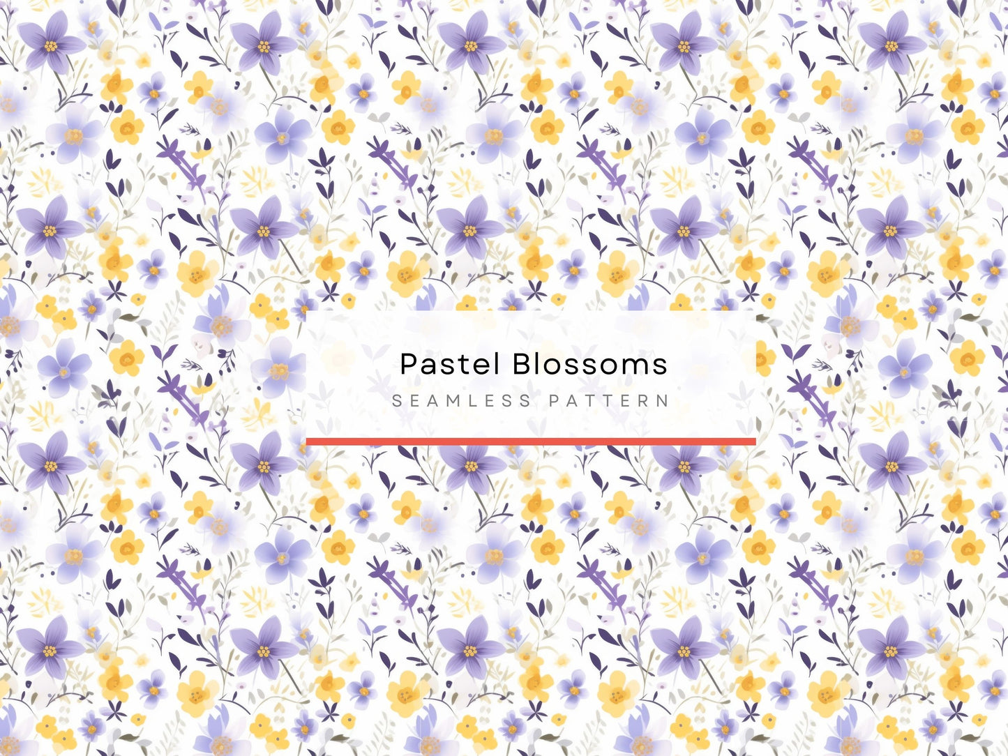 Cute little flowers design