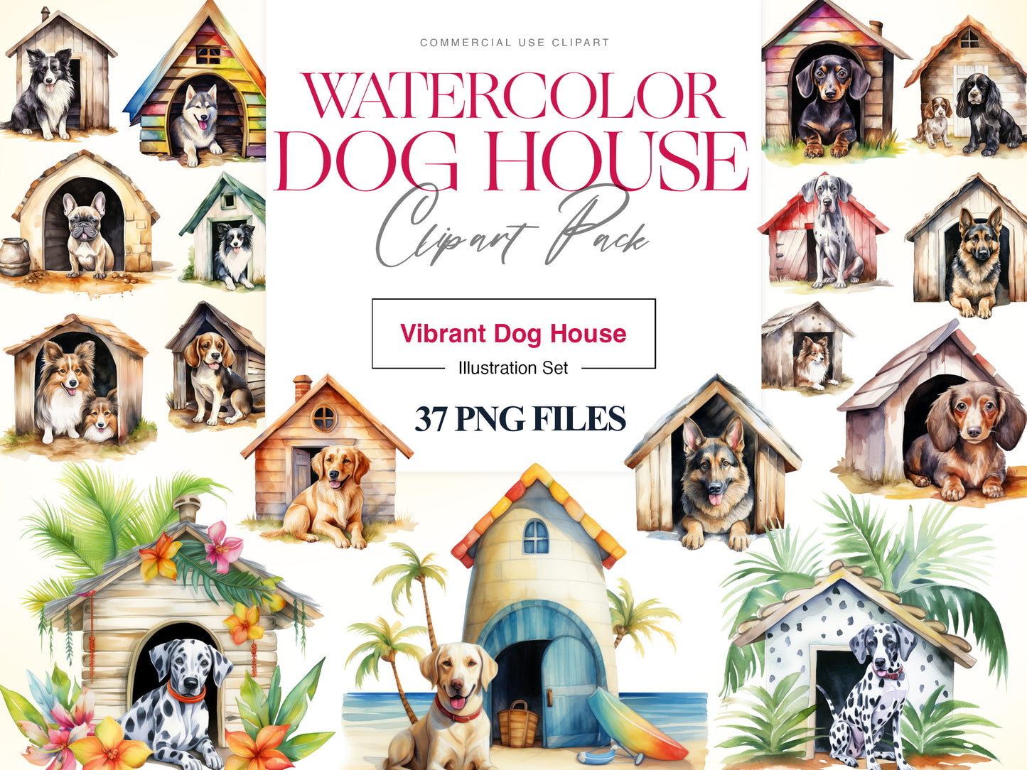 Dog House Clipart