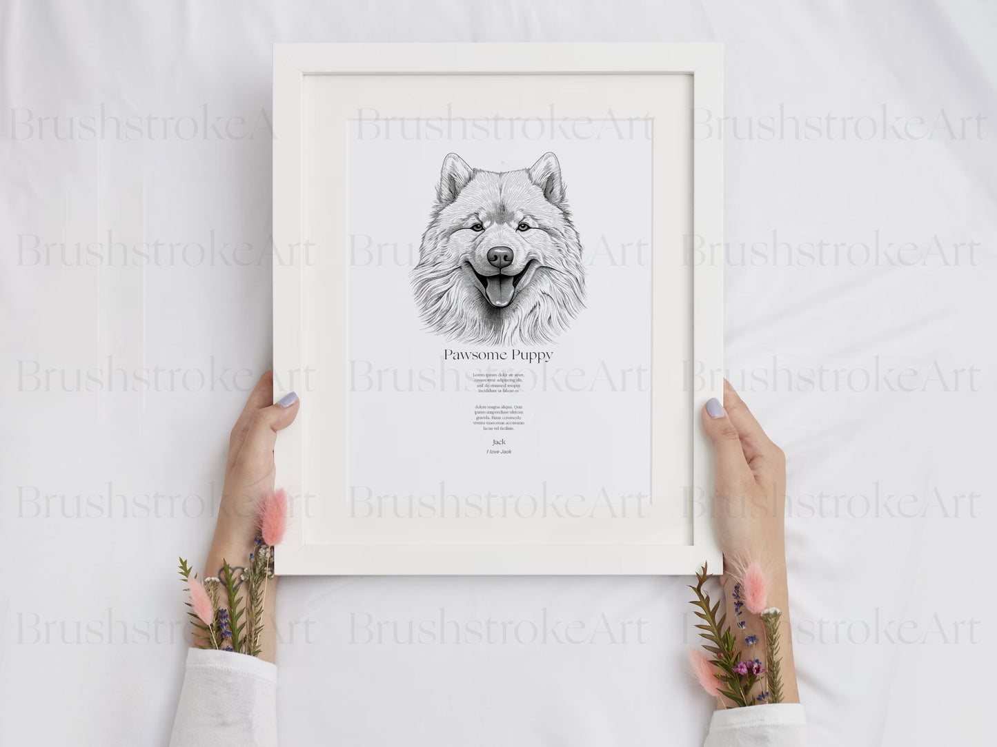 Dog wall art
