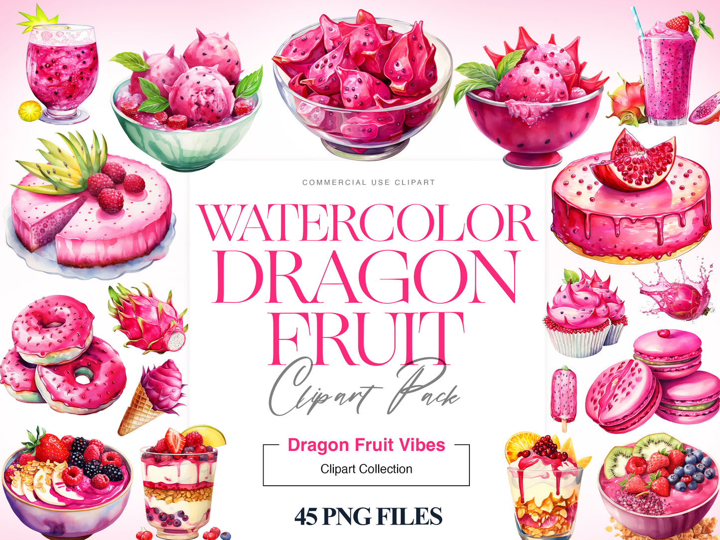 Dragon Fruit Clipart