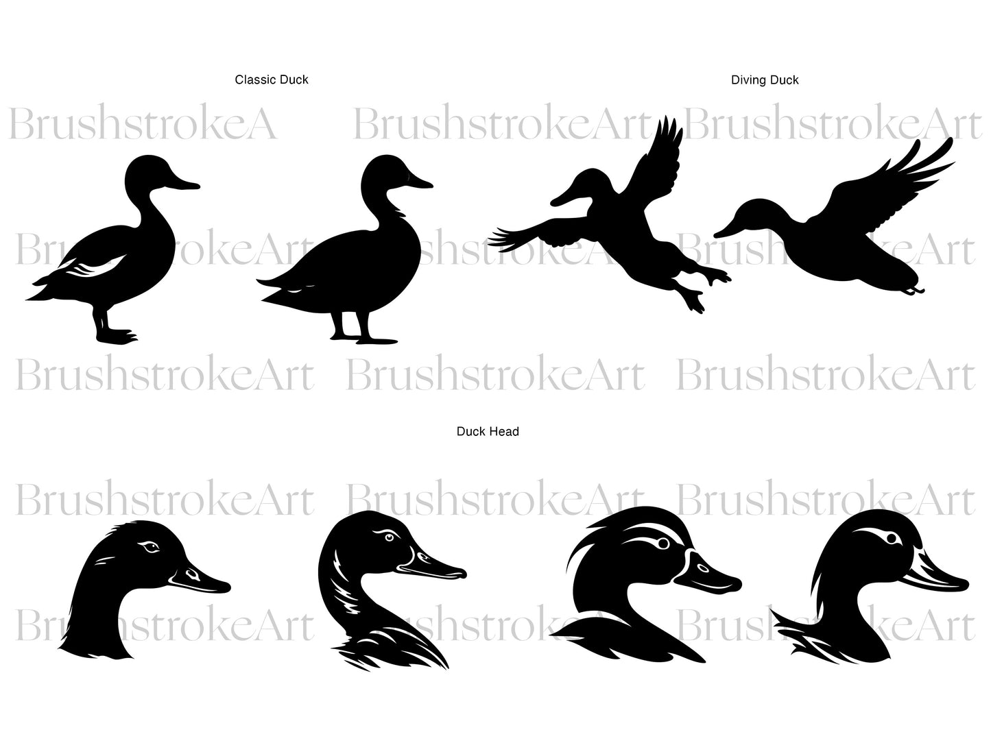 Duck Silhouette