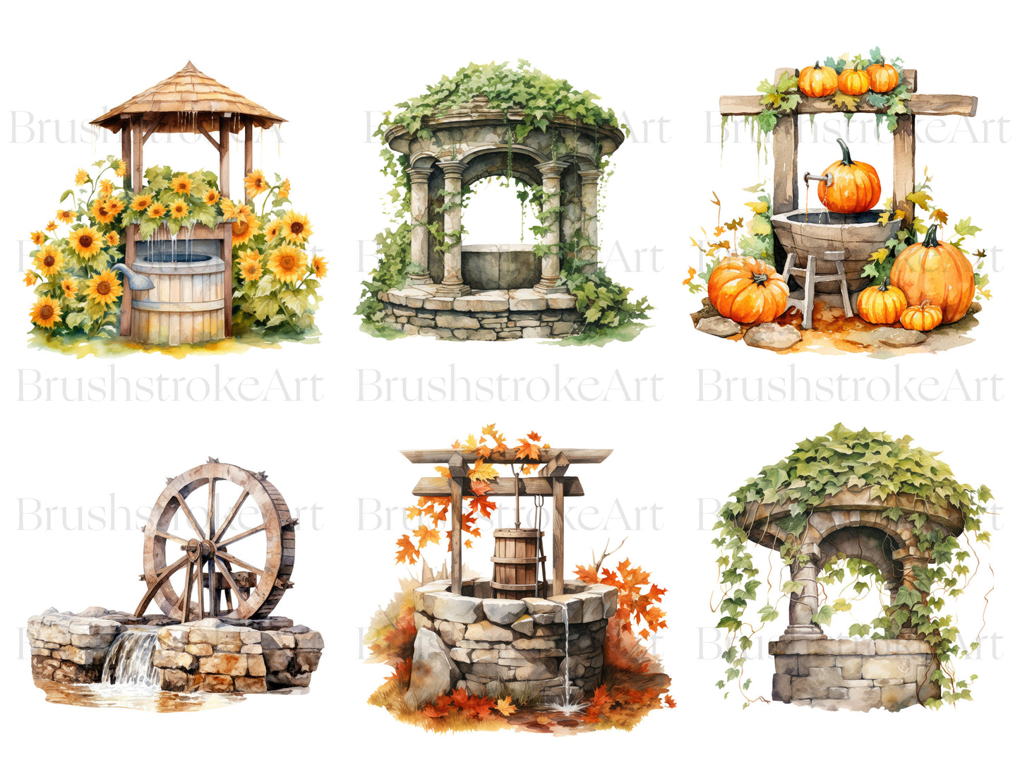 Fall Well Clipart