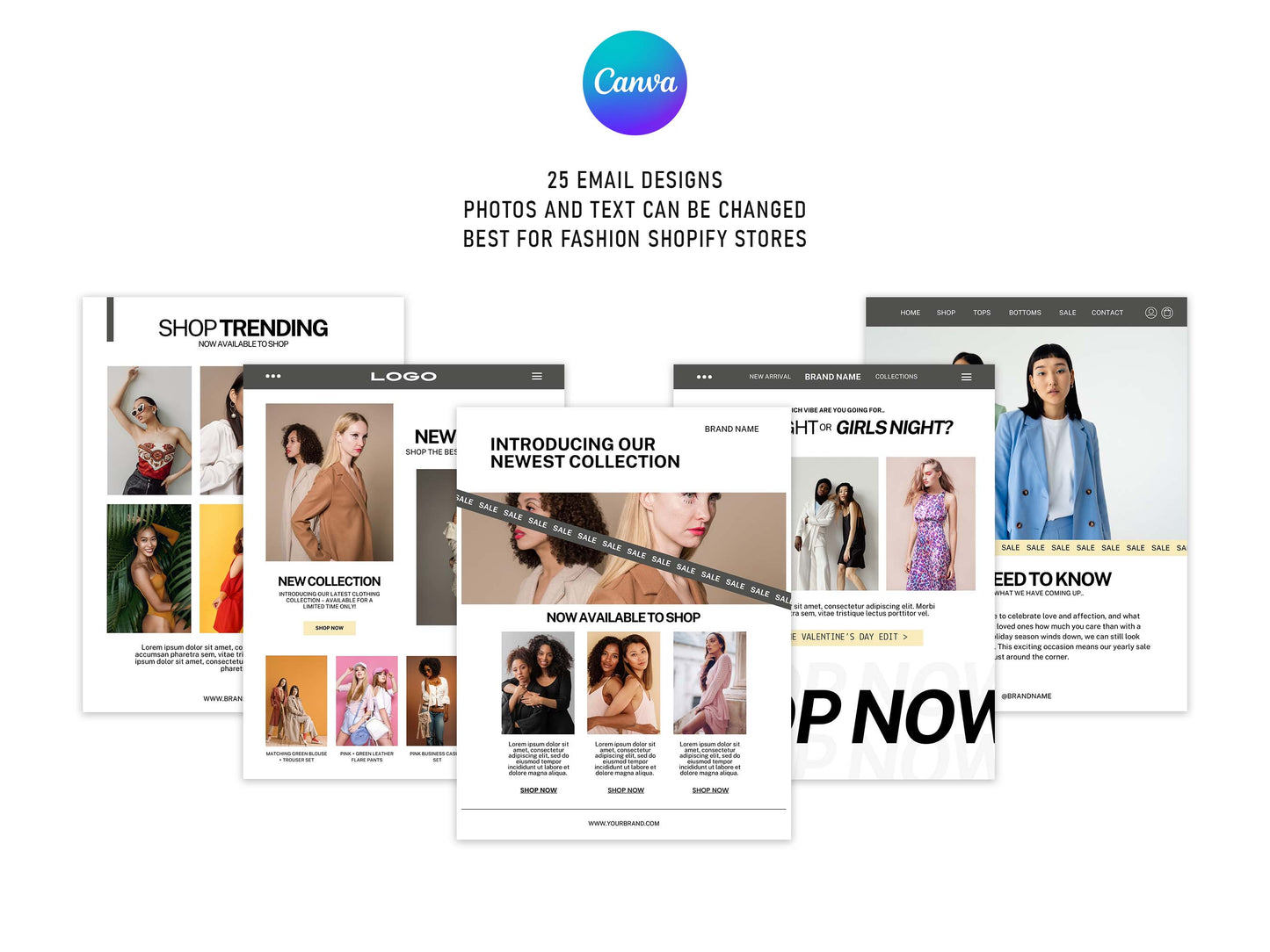 Fashion Template E mail Marketing