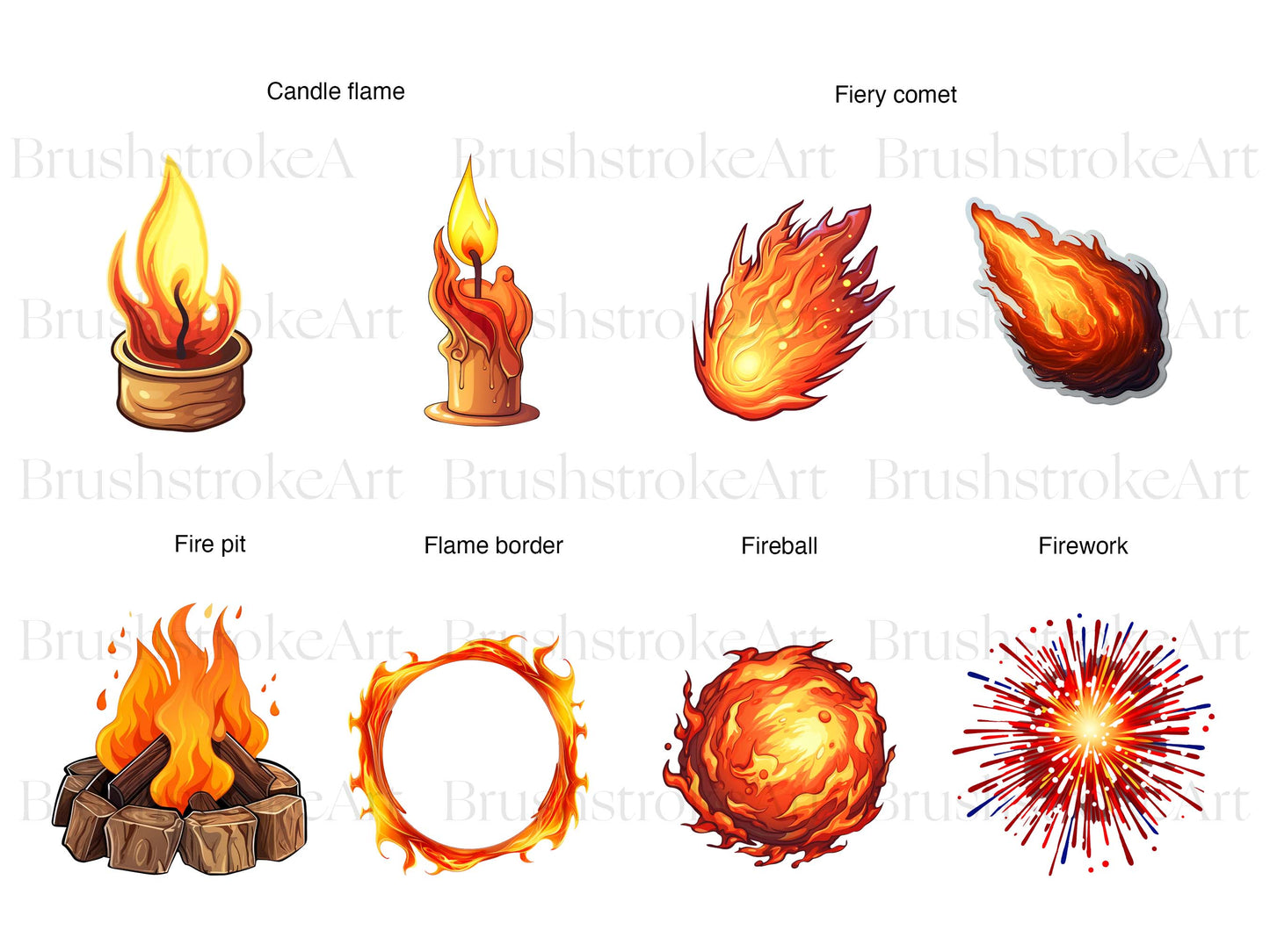 Flame Border