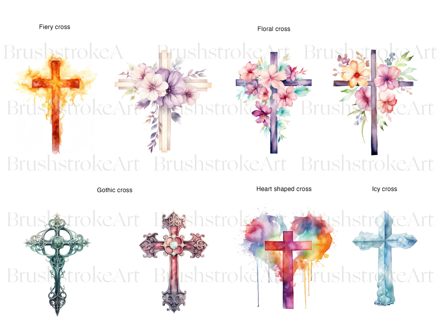 Floral Cross