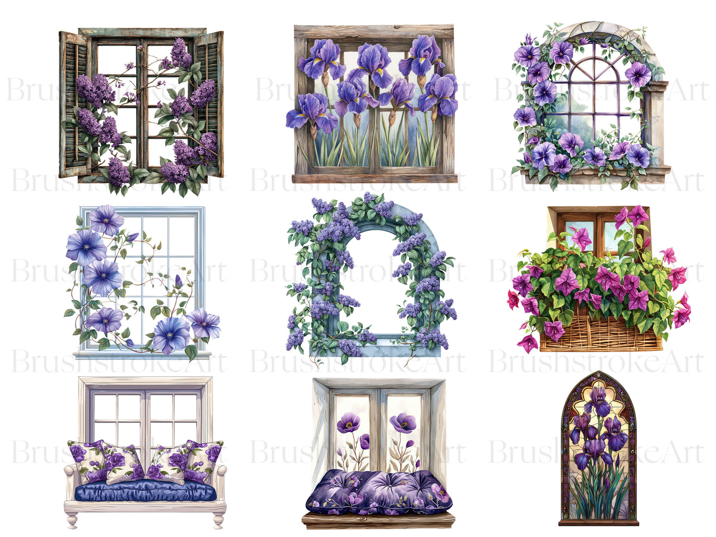 Floral Windows